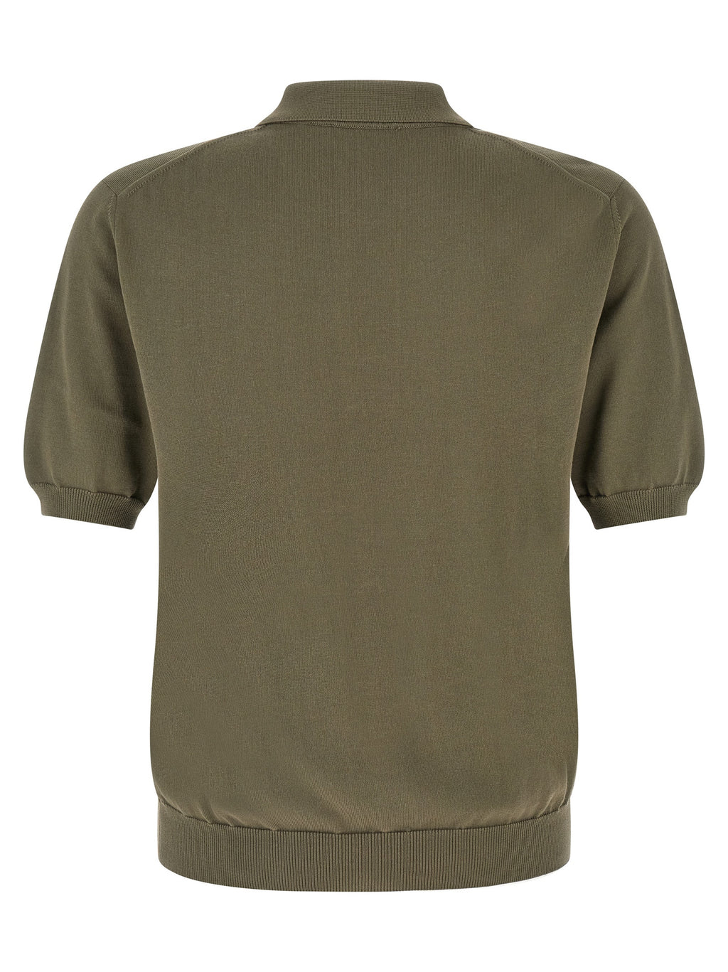 Bicolor Cotton Polo Shirt