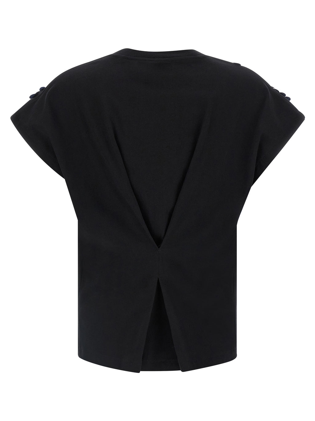 Black Cotton T-Shirt