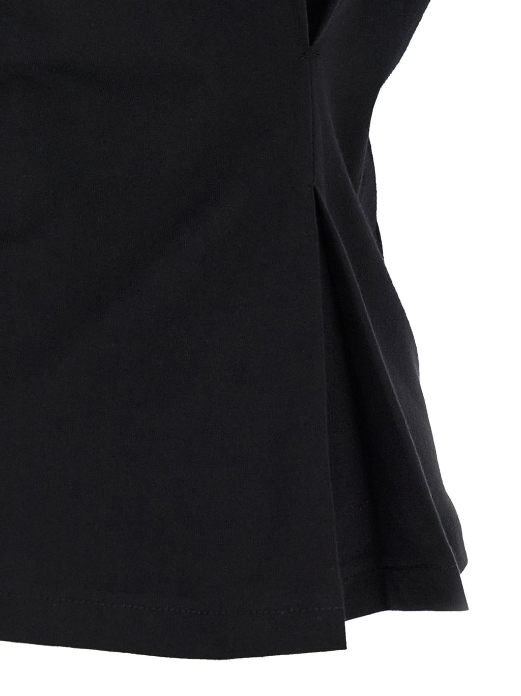 Black Cotton T-Shirt