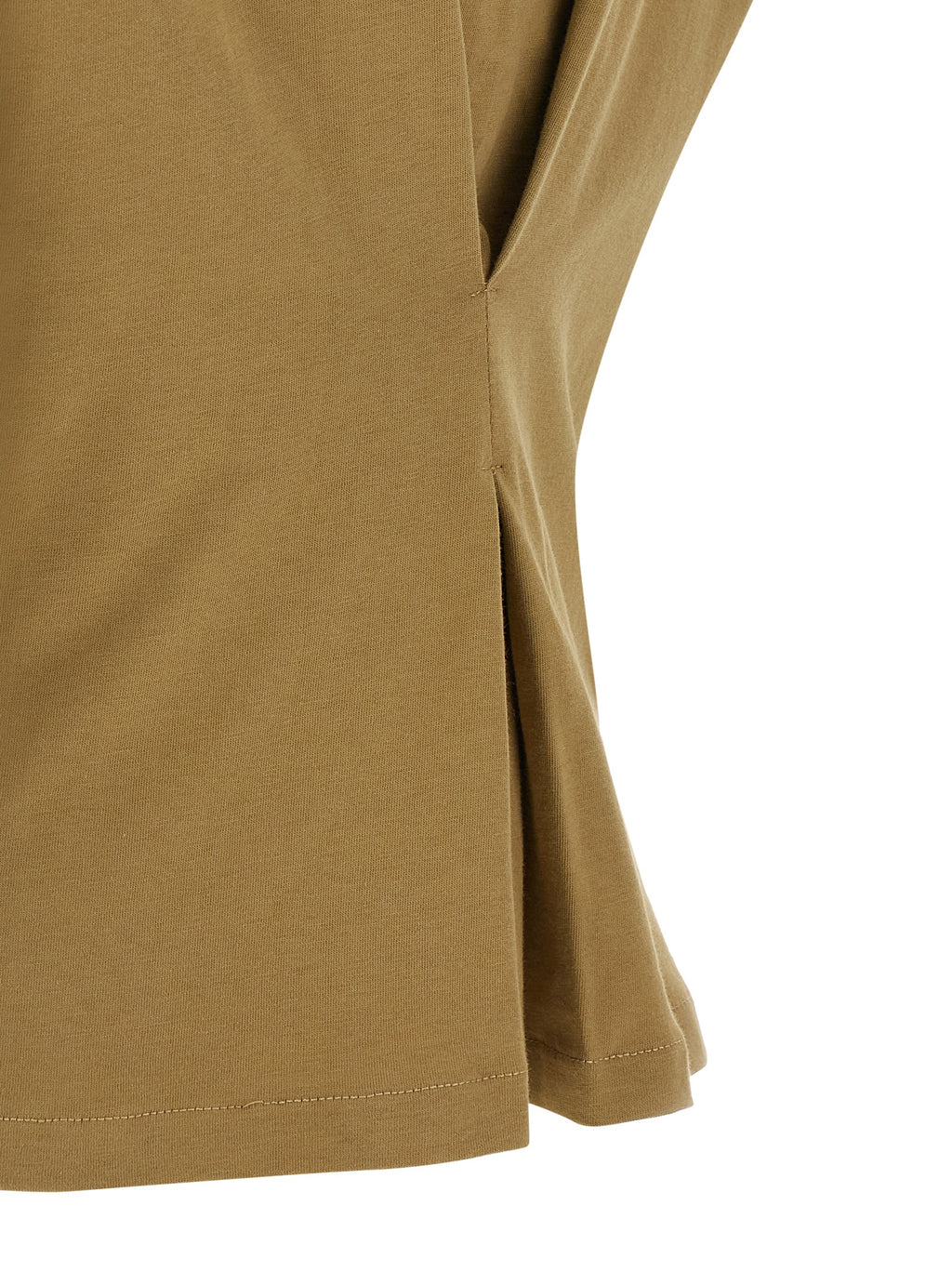 Brown Cotton T-Shirt