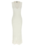 White Organic Cotton Long Dress