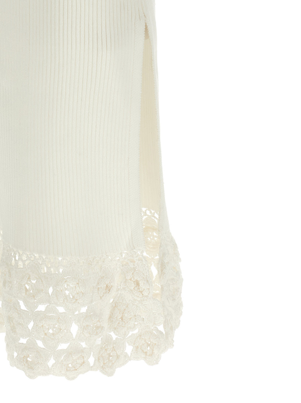 White Organic Cotton Long Dress