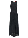 Black Modal Long Dress