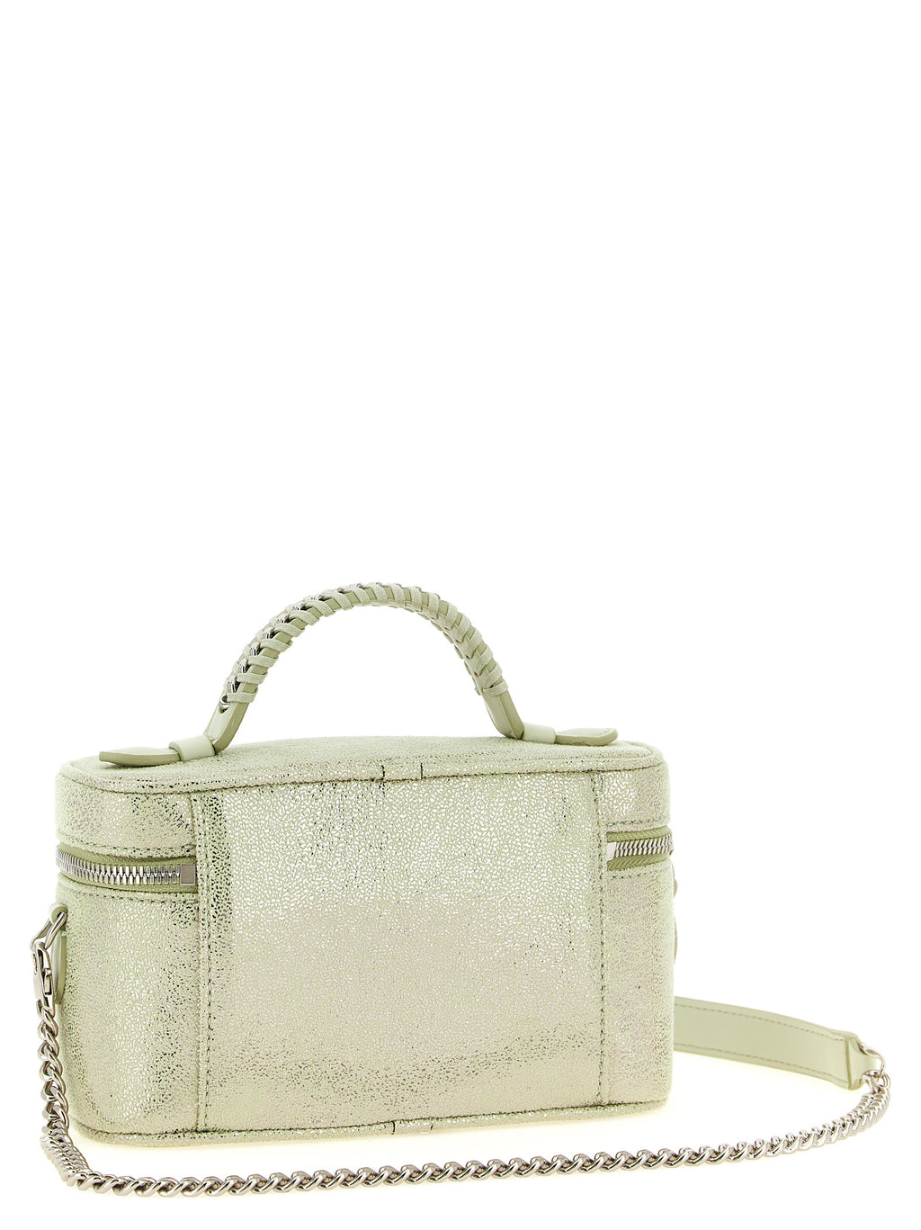 Bicolor Polyester Crossbody Bag