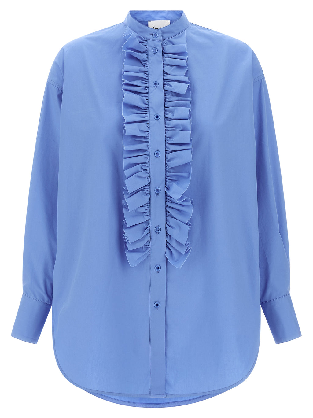 Blue Cotton Blouse