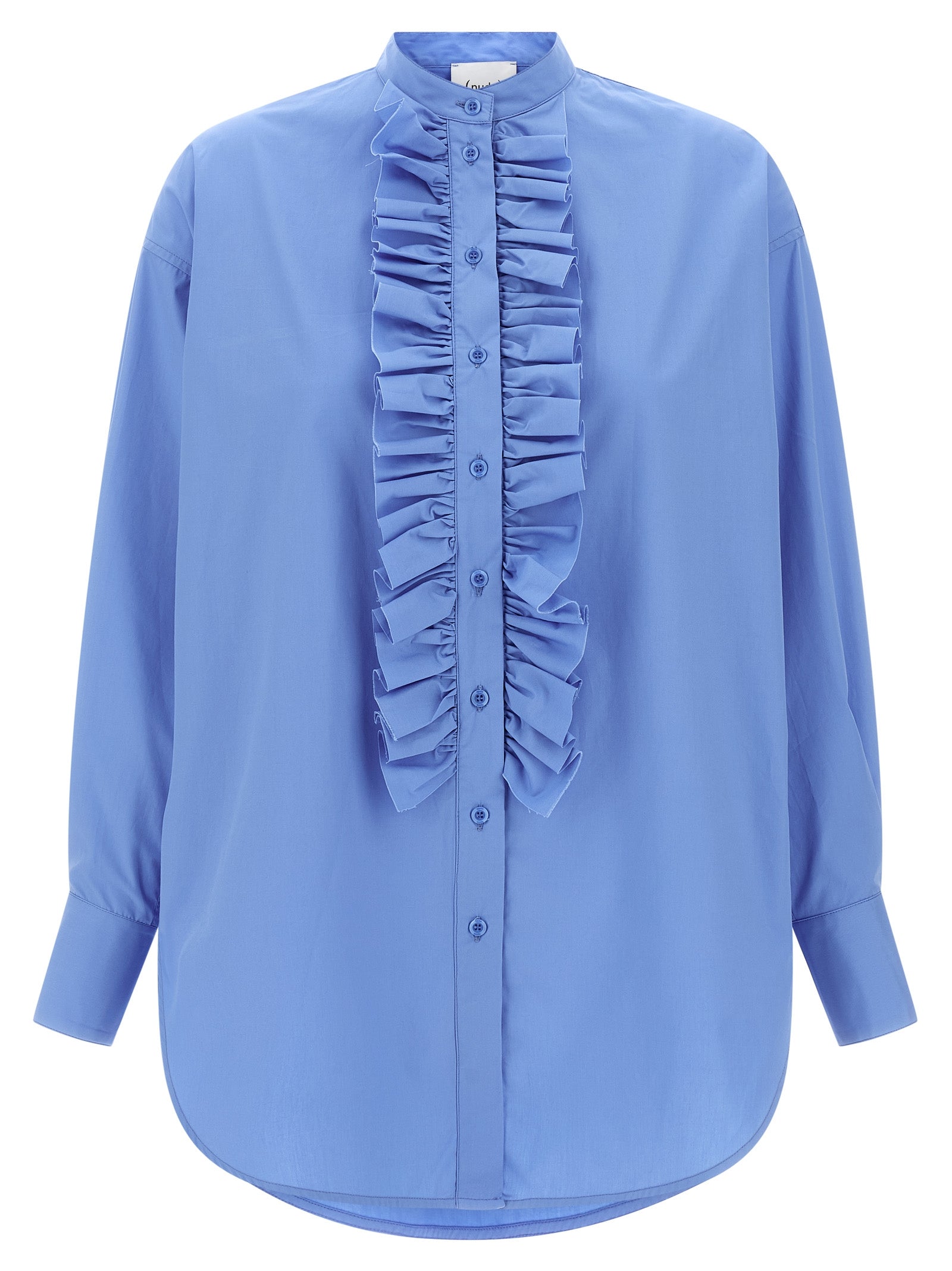 Blue Cotton Blouse