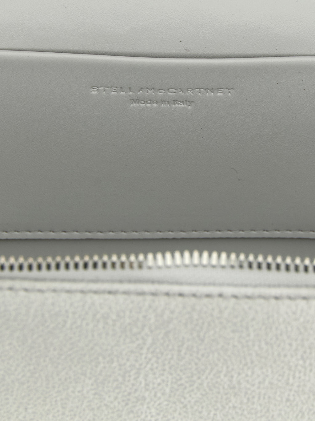 Gray Polyester Crossbody Bag
