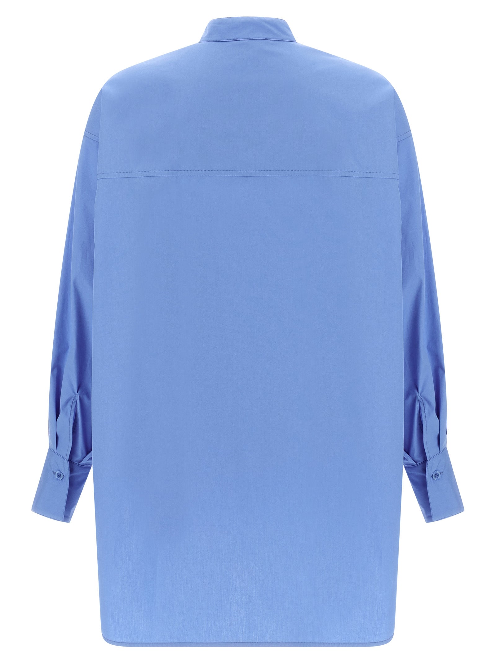 Blue Cotton Blouse