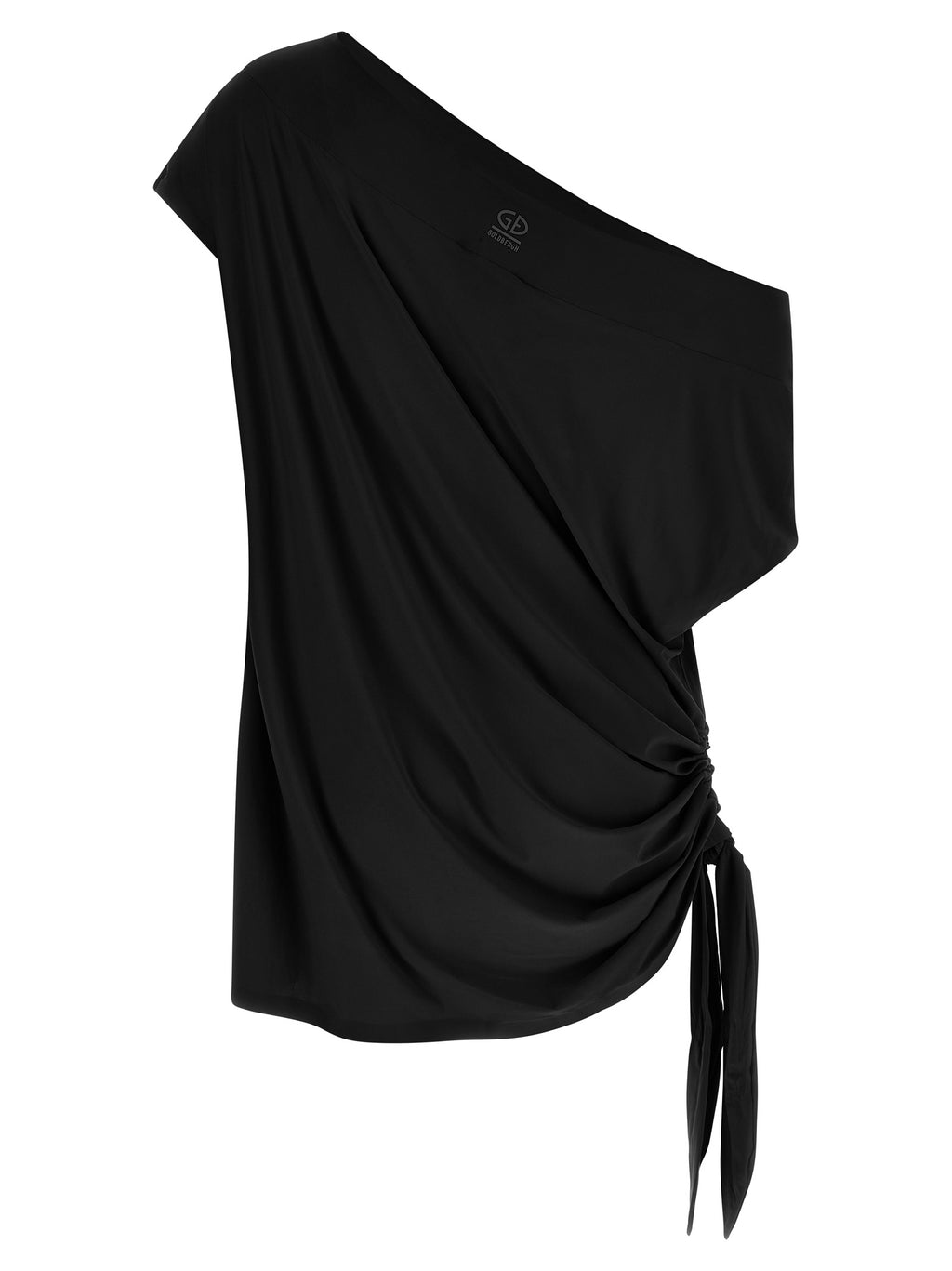 Black Polyamide Casual Dress