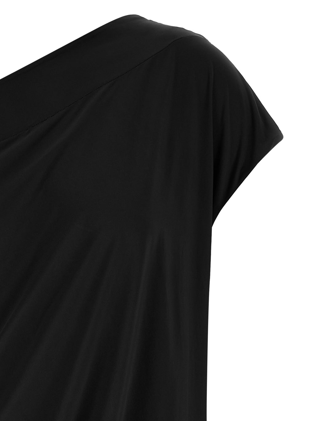 Black Polyamide Casual Dress