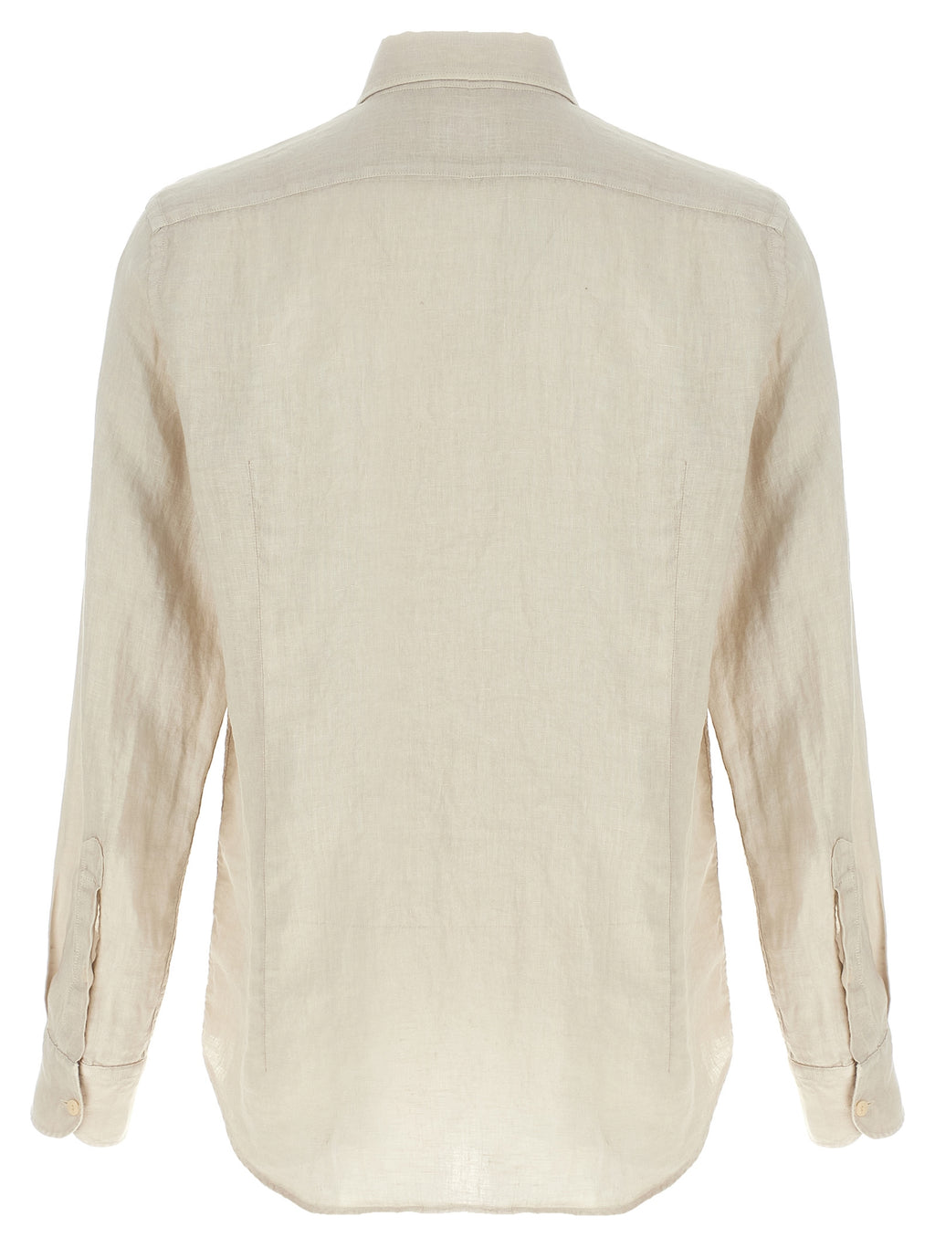 Beige Linen Blouse