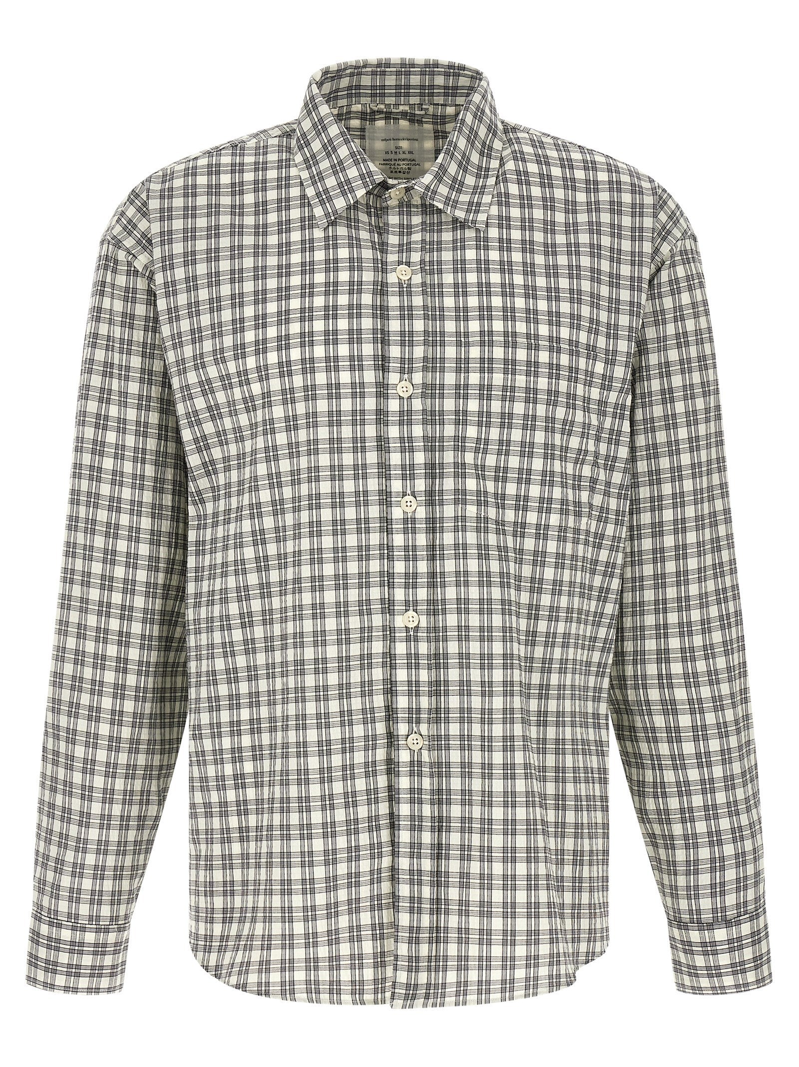 Bicolor Cotton Blouse