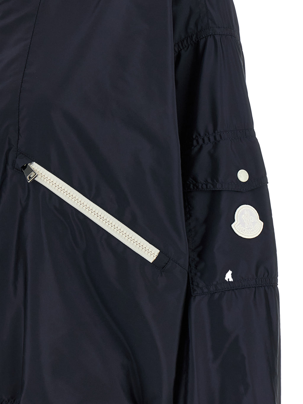 Blue Polyamide Shell Jacket