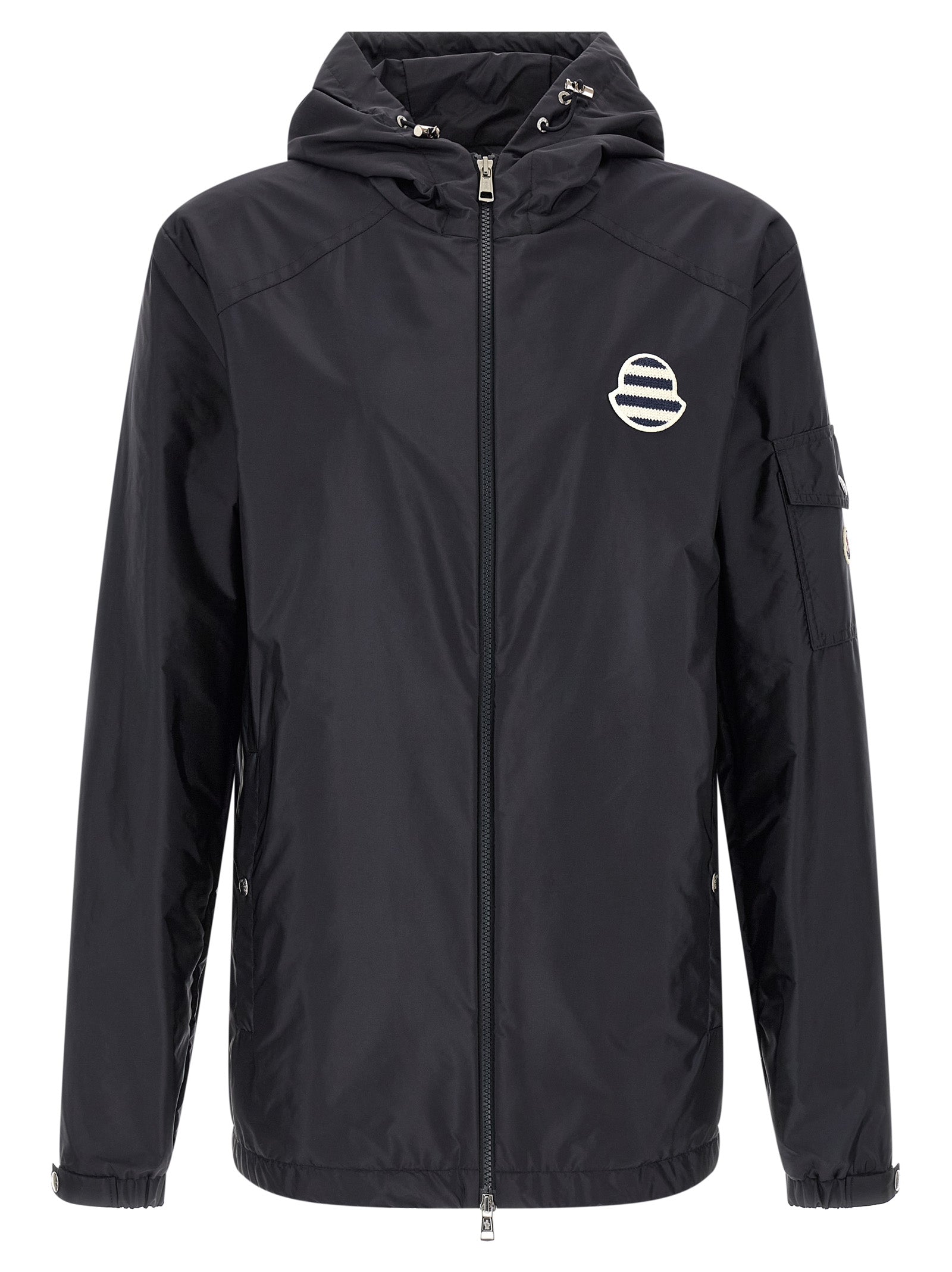 Blue Polyamide Shell Jacket
