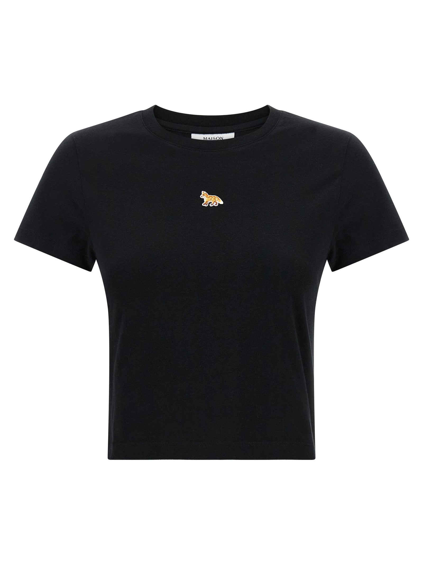 Black Cotton T-Shirt