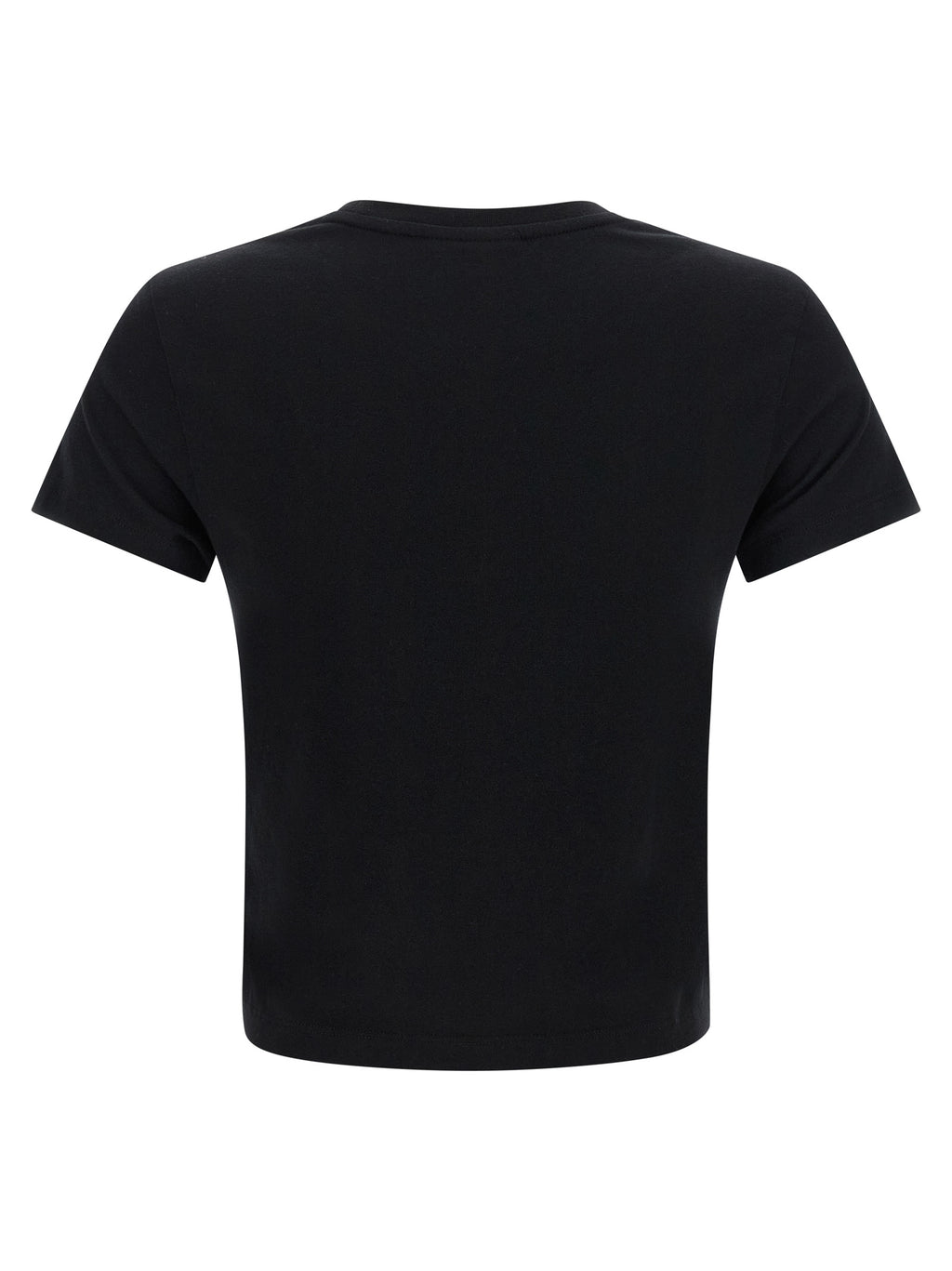 Black Cotton T-Shirt