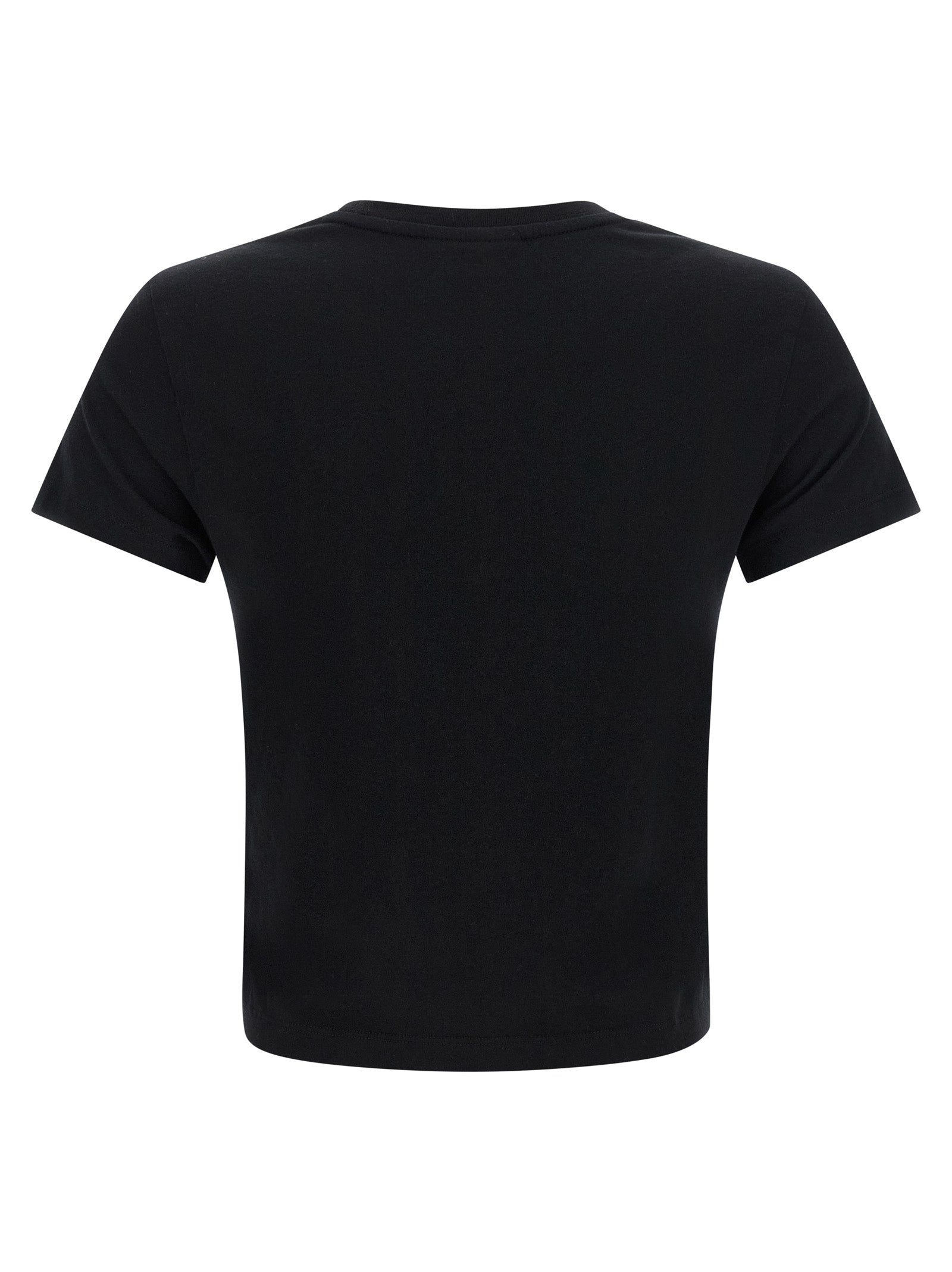 Black Cotton T-Shirt