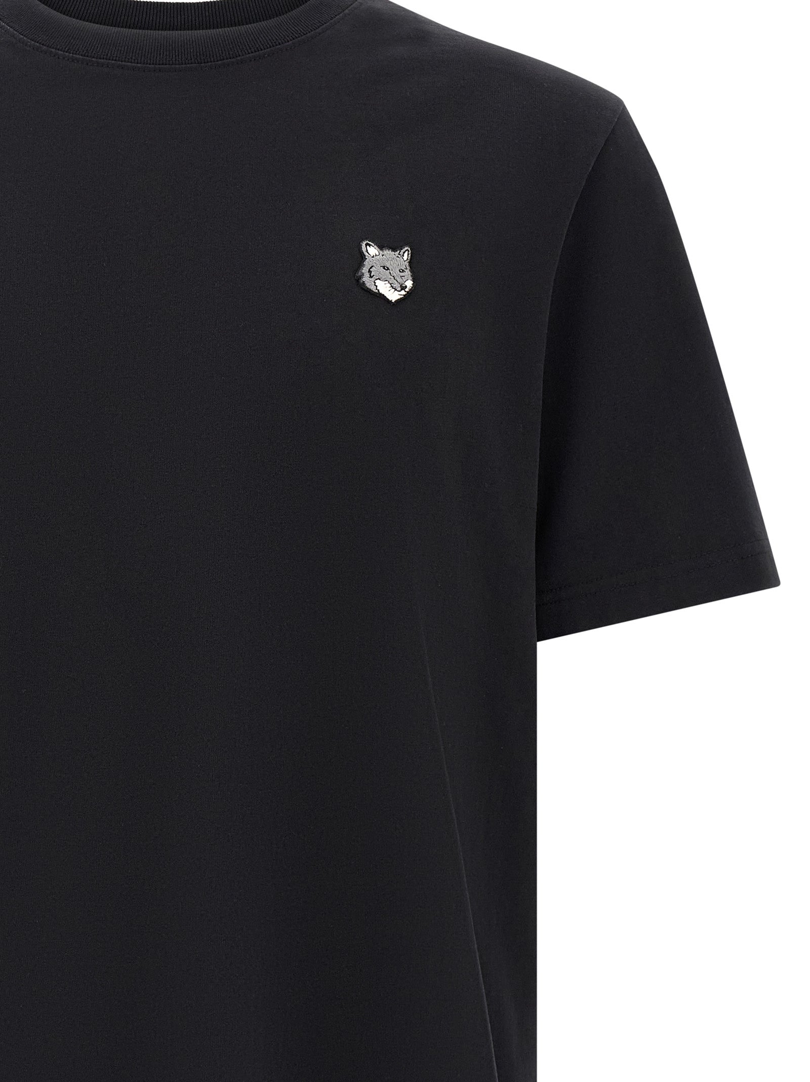 Black Cotton T-Shirt