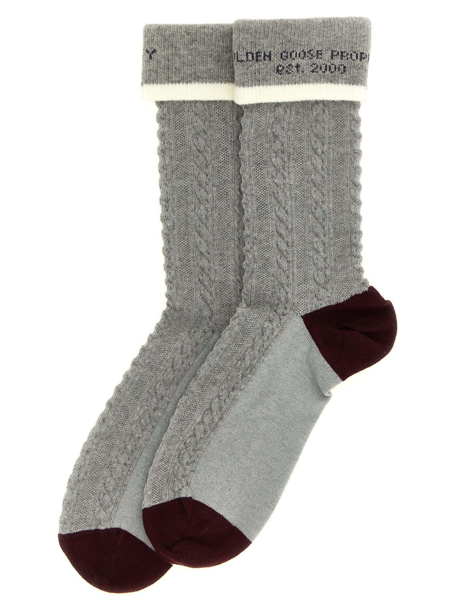 Gray Cotton Socks