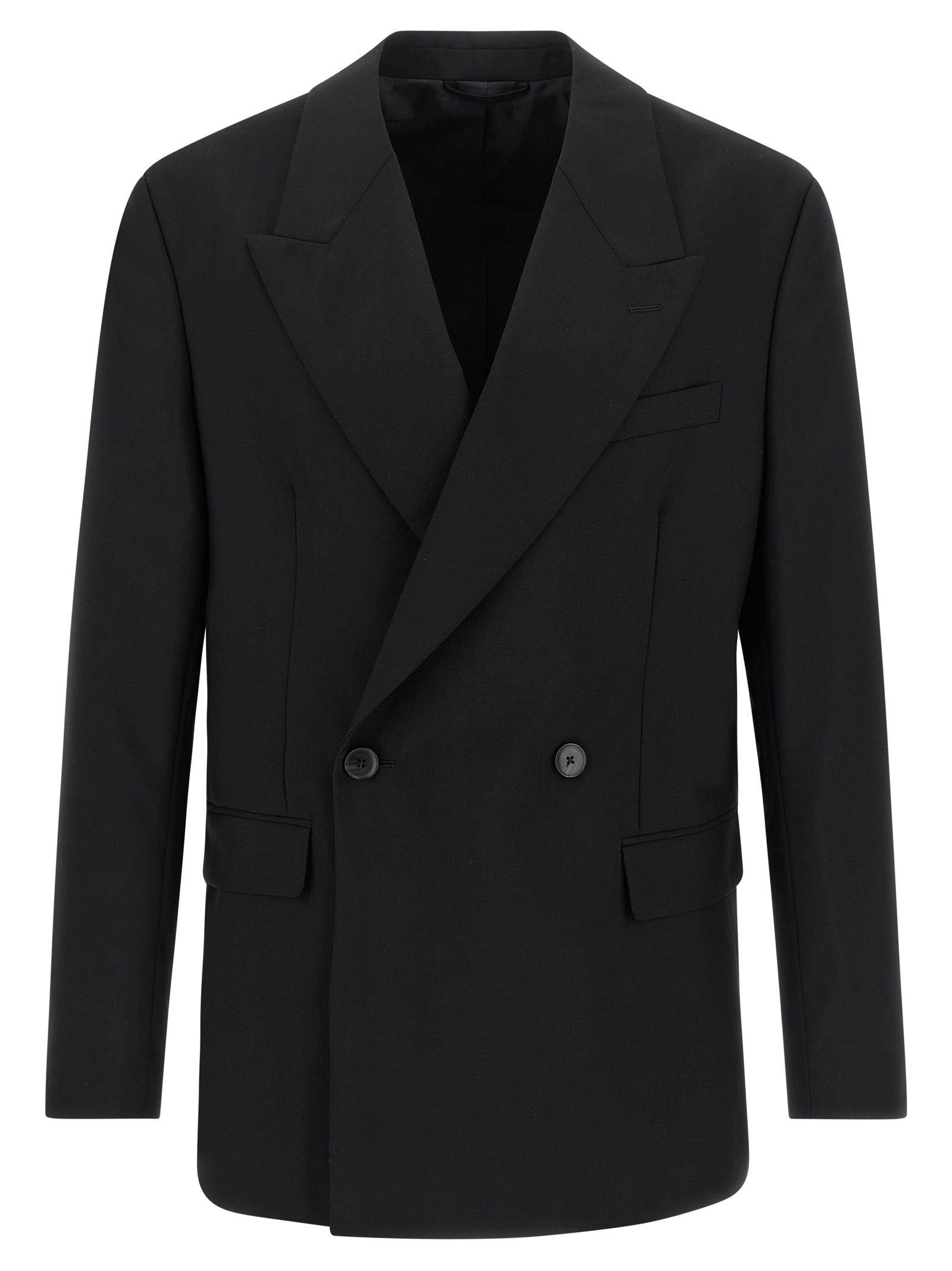 Black Wool Blazer
