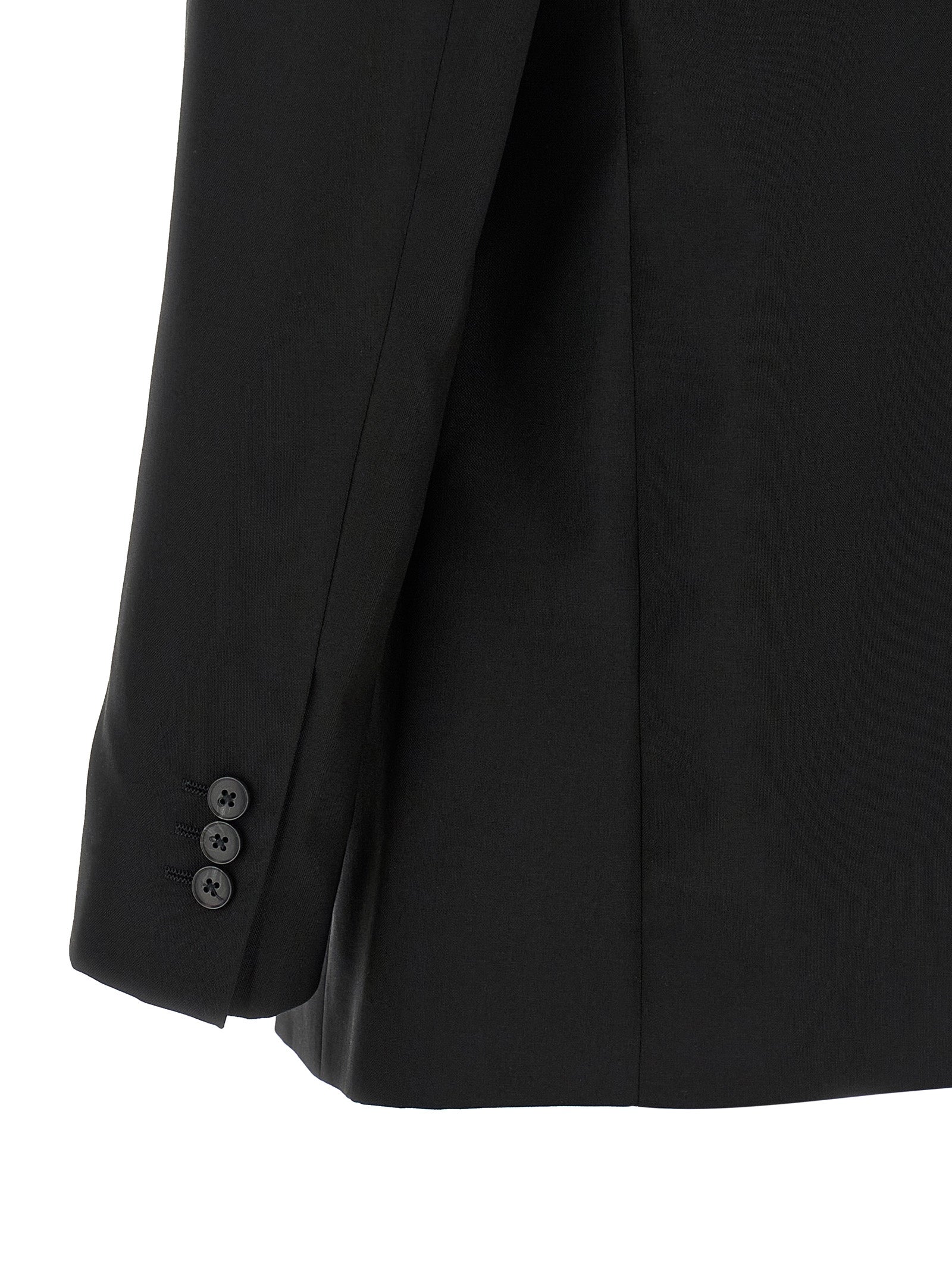 Black Wool Blazer