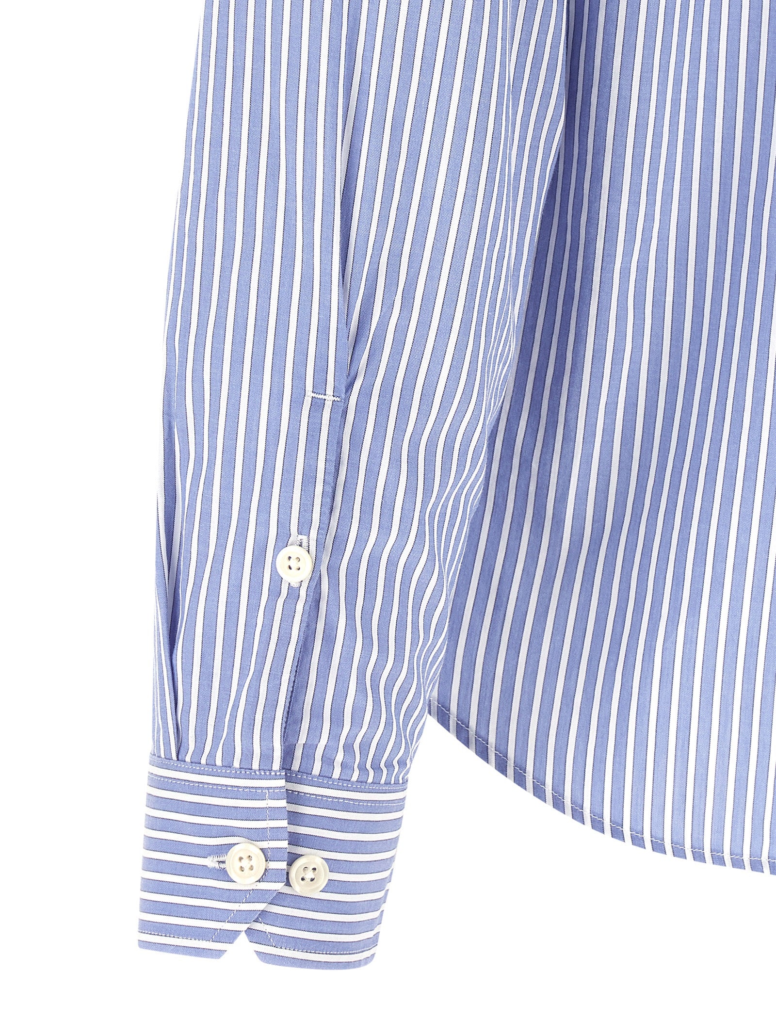 Blue Cotton Blouse