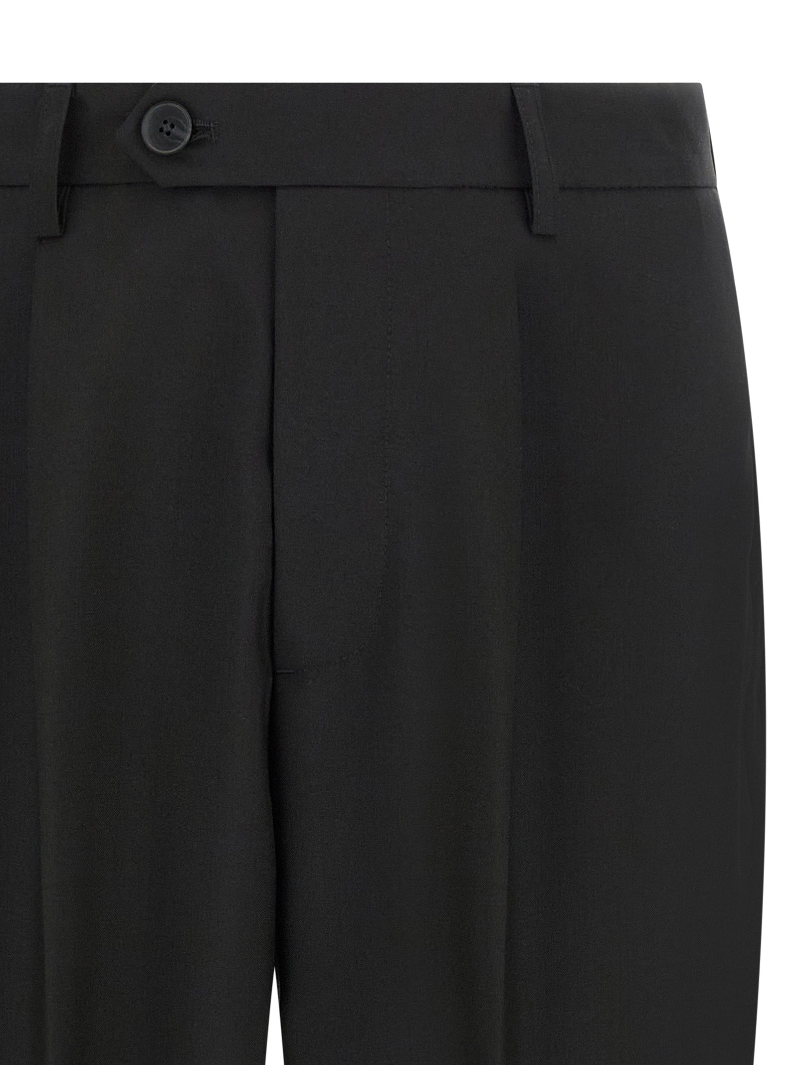 Black Wool Dress Pants