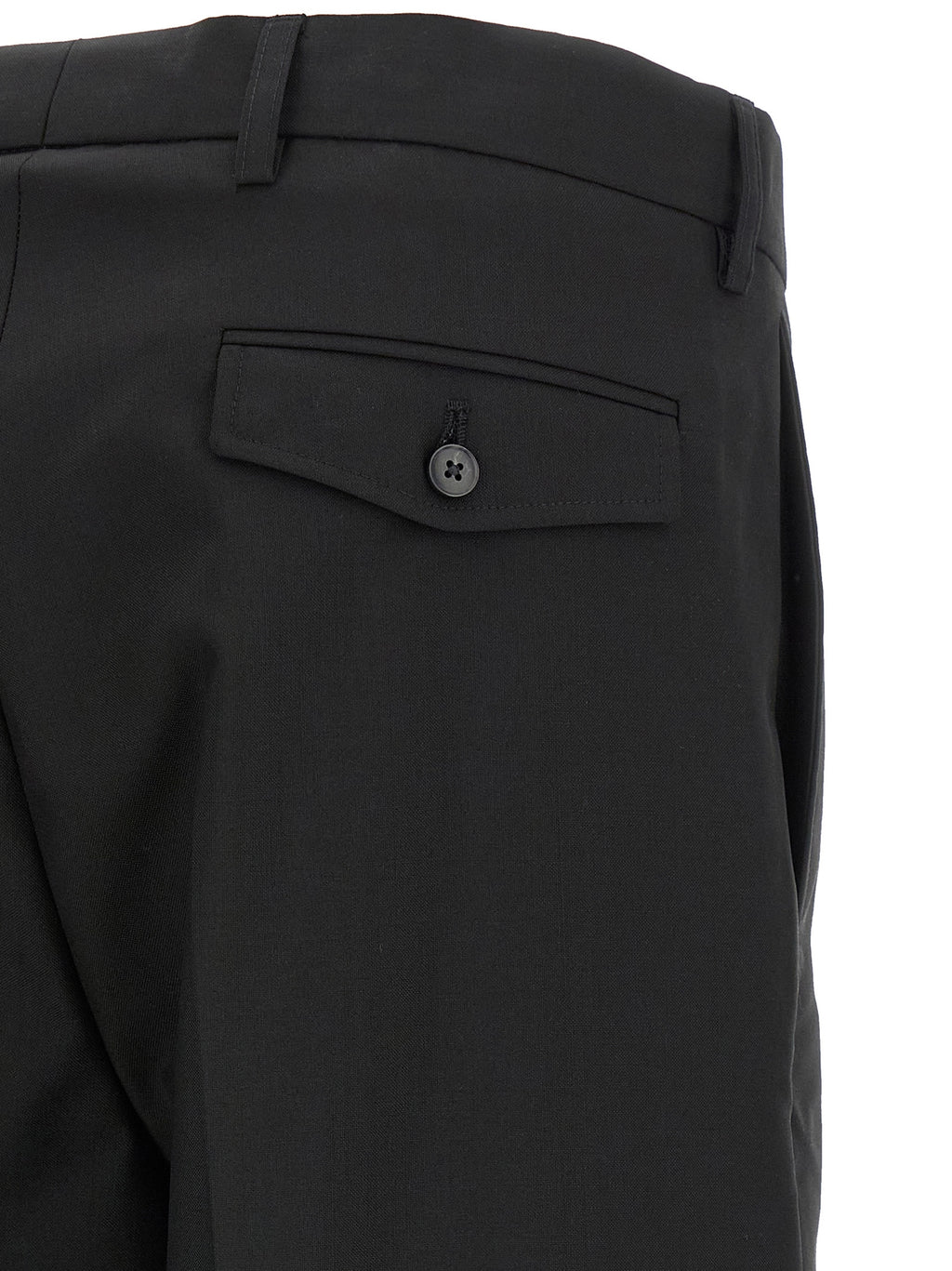 Black Wool Dress Pants