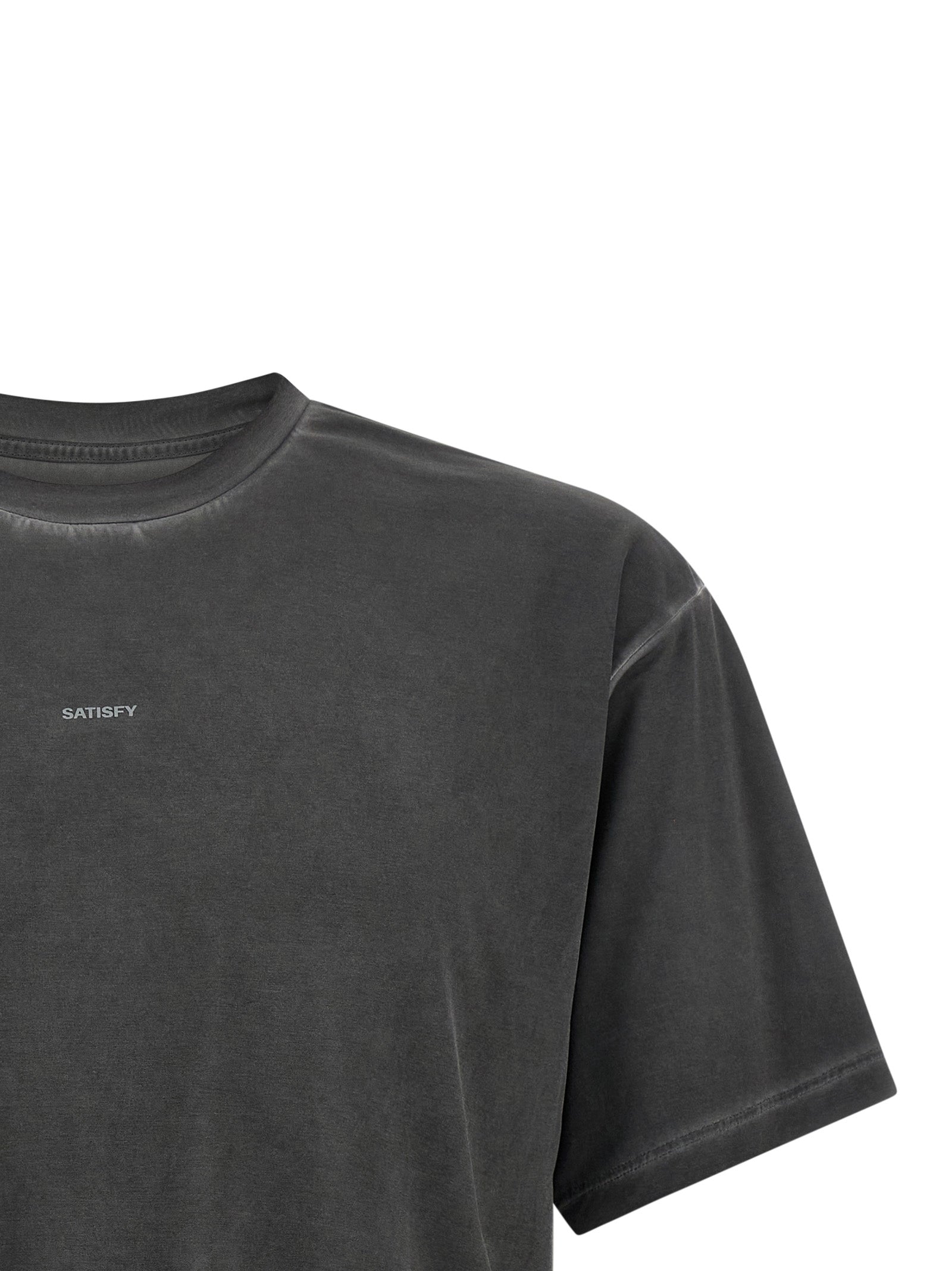 Gray Polyester T-Shirt