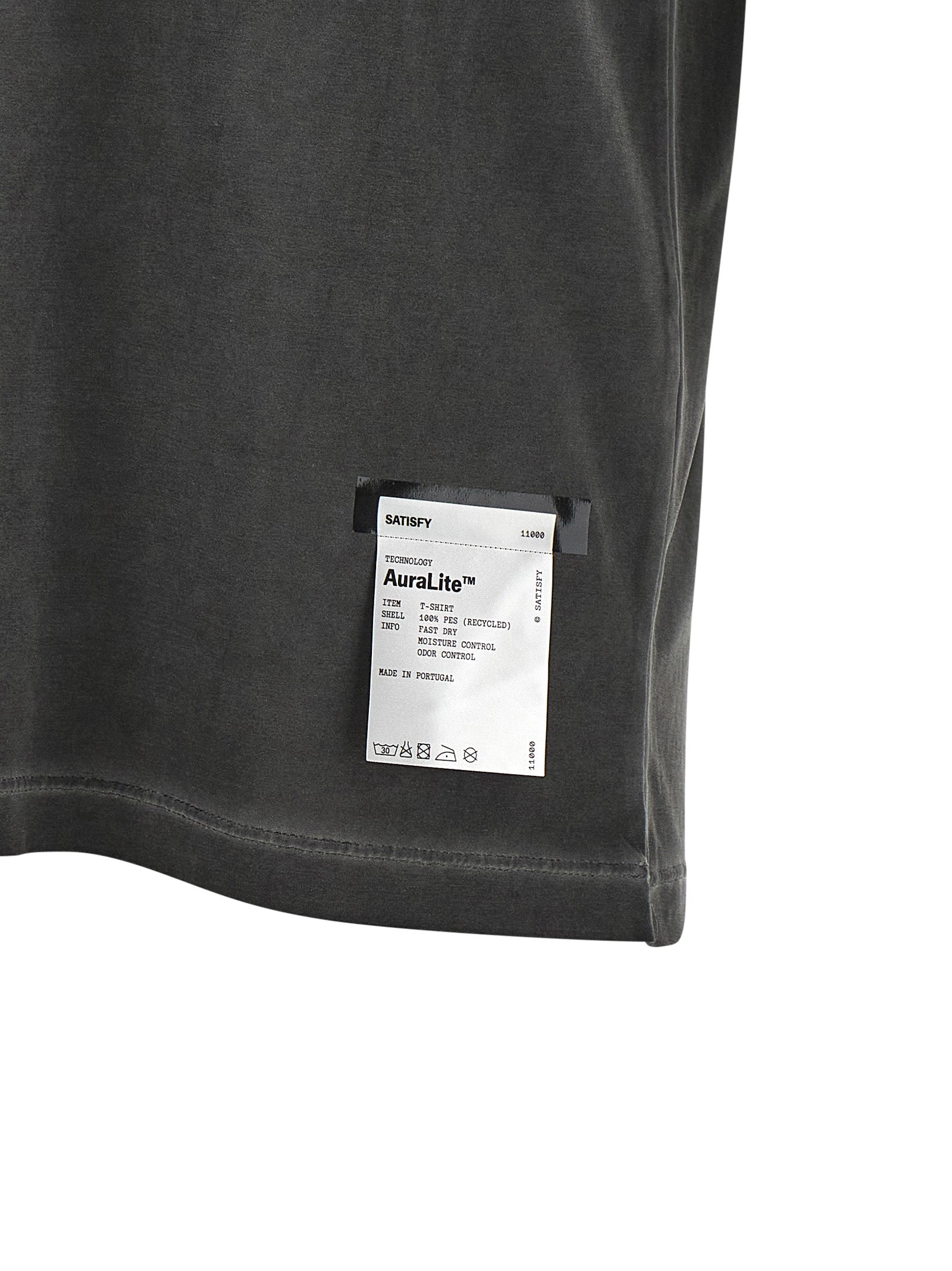 Gray Polyester T-Shirt