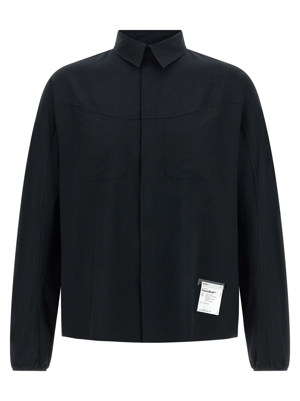 Black Polyester Blouse