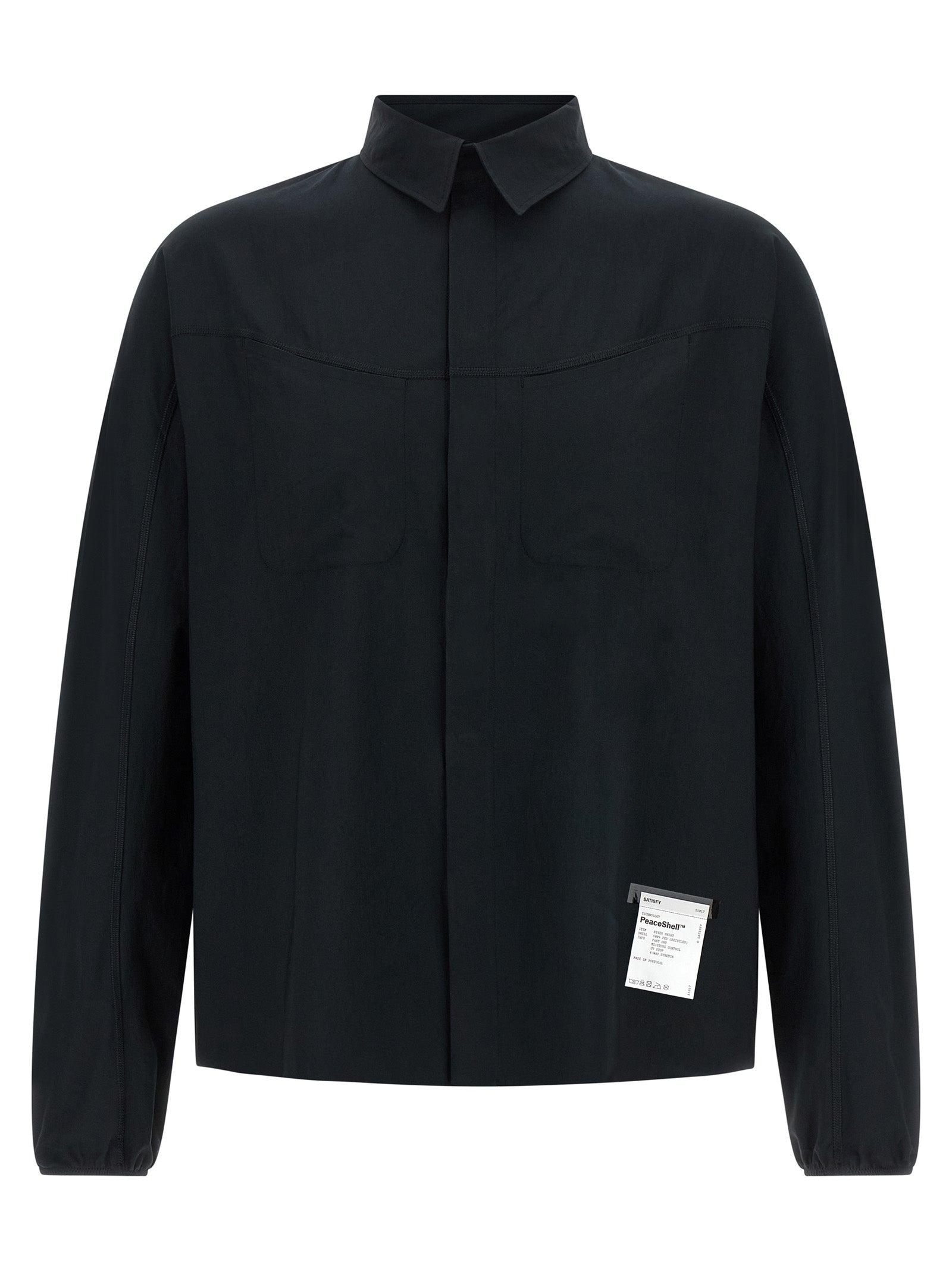 Black Polyester Blouse