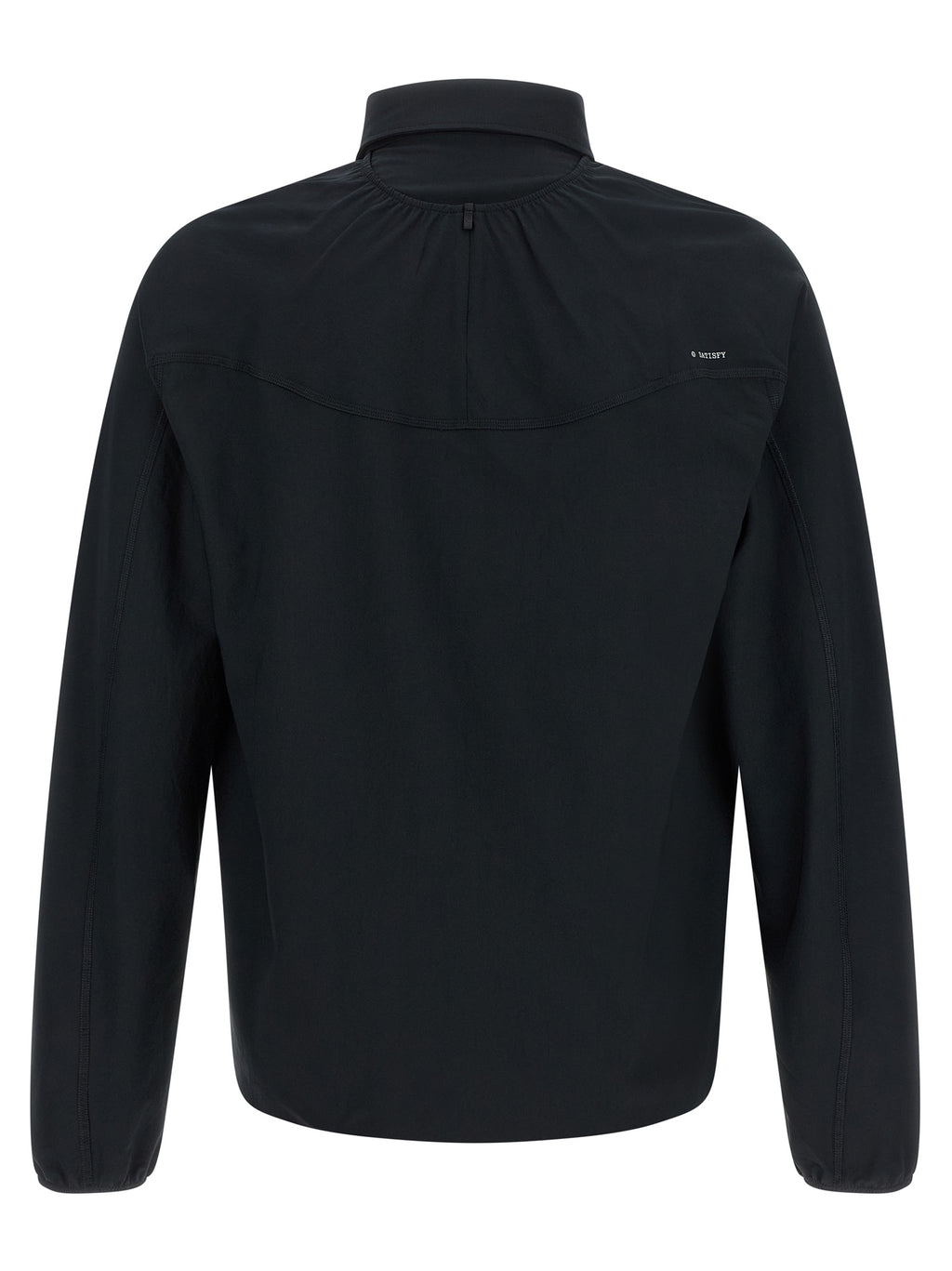 Black Polyester Blouse