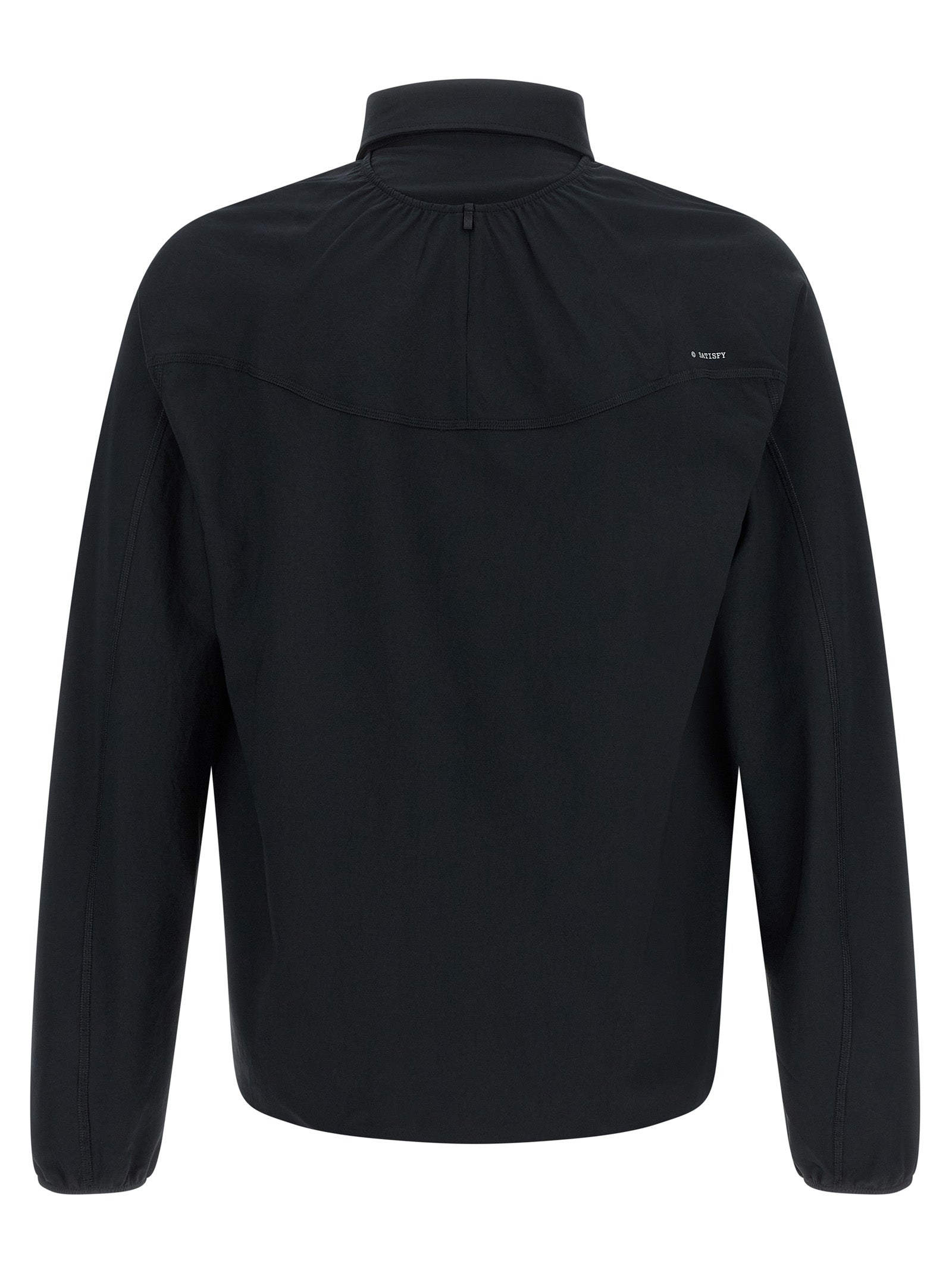 Black Polyester Blouse