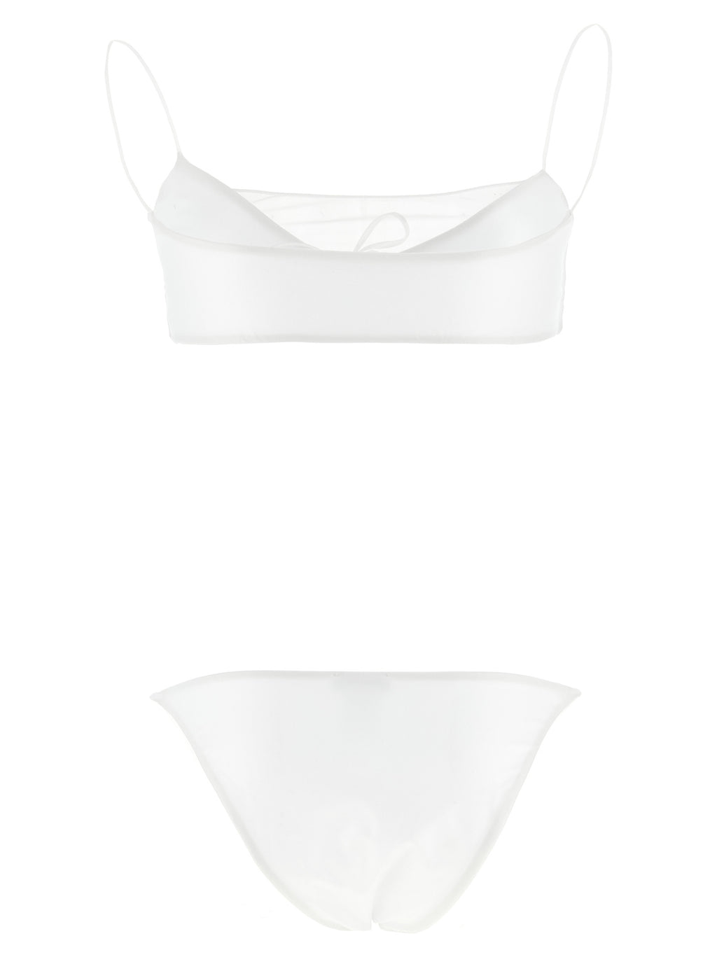 White Polyester Bikini