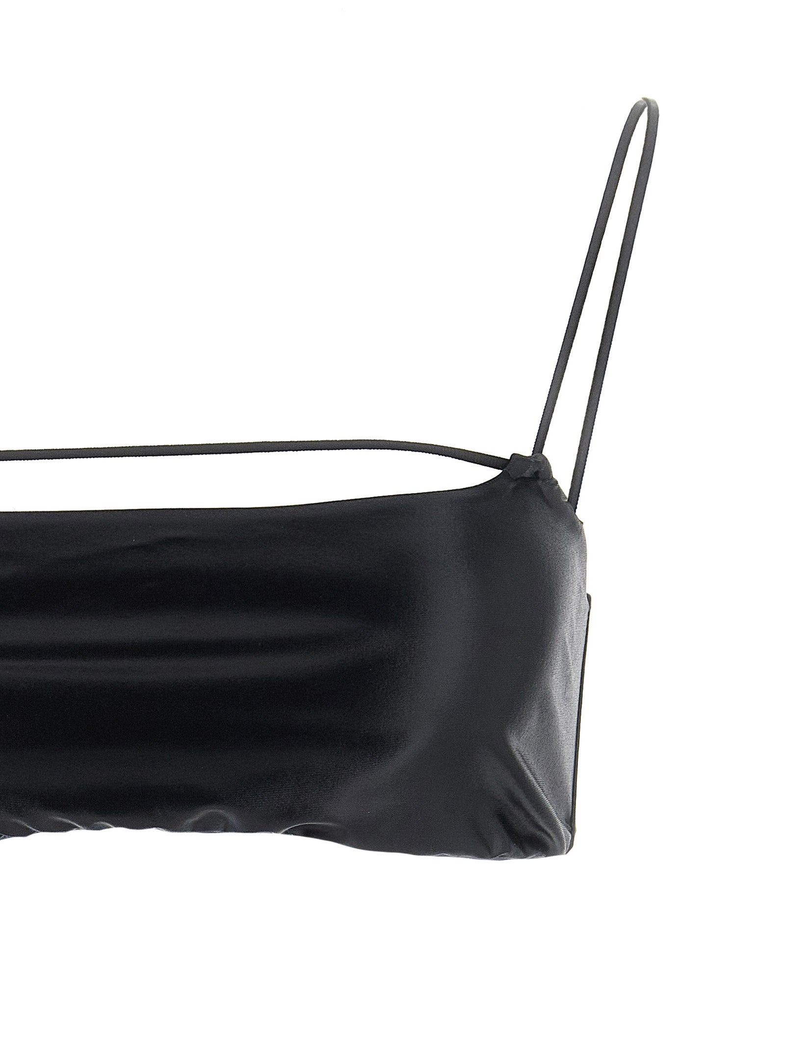 Black Polyester Bikini
