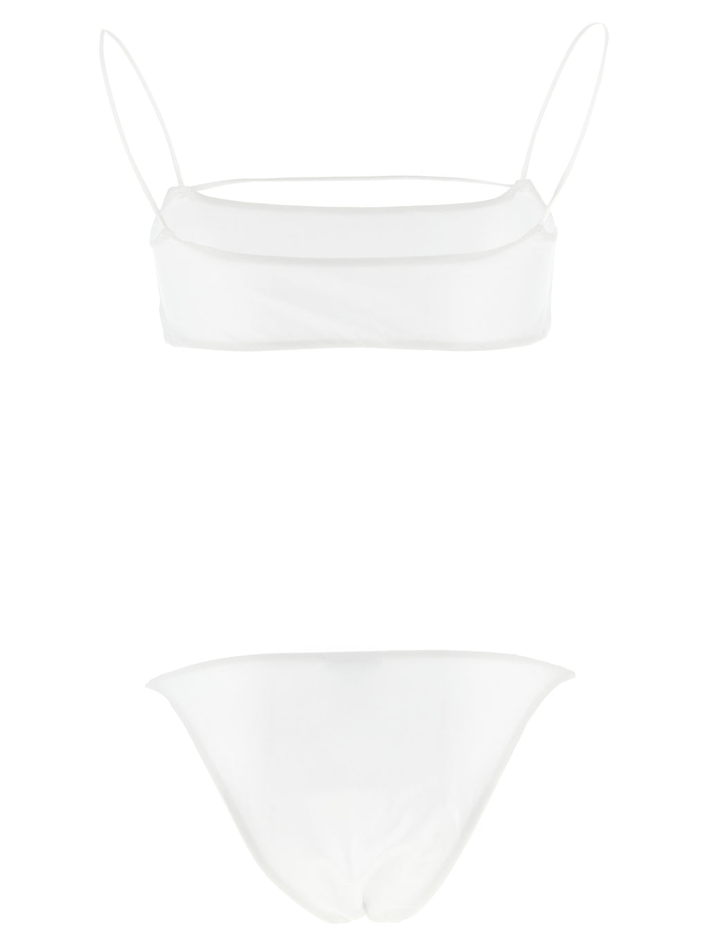 White Polyester Bikini