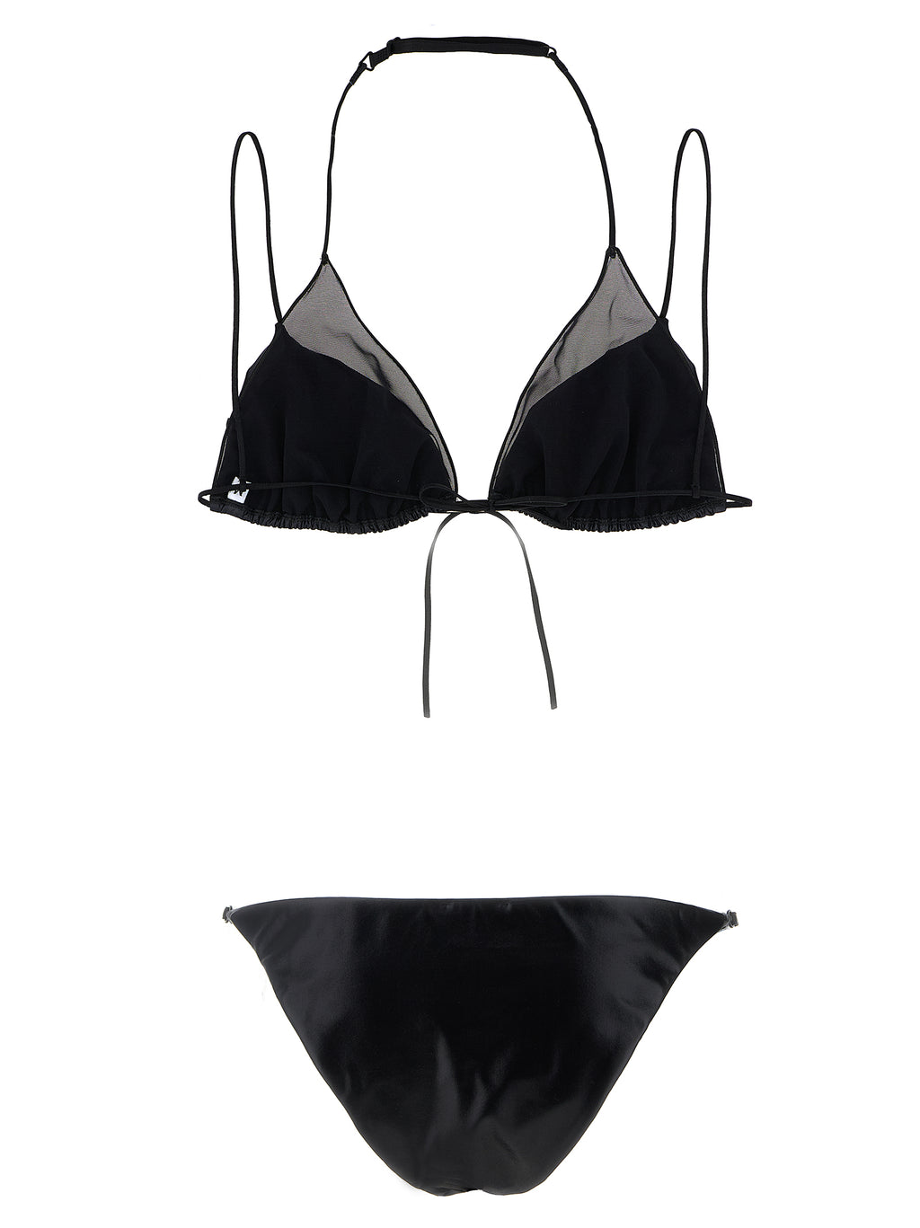 Black Polyester Bikini