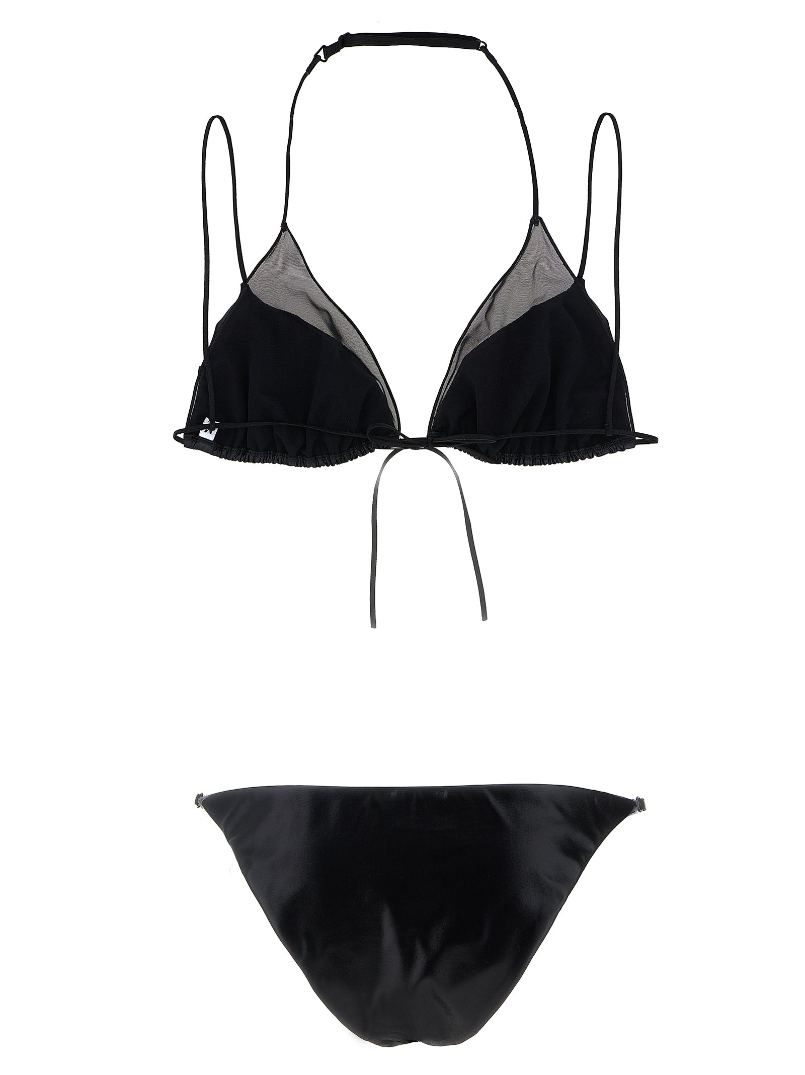Black Polyester Bikini