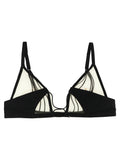 Black Nylon Bra