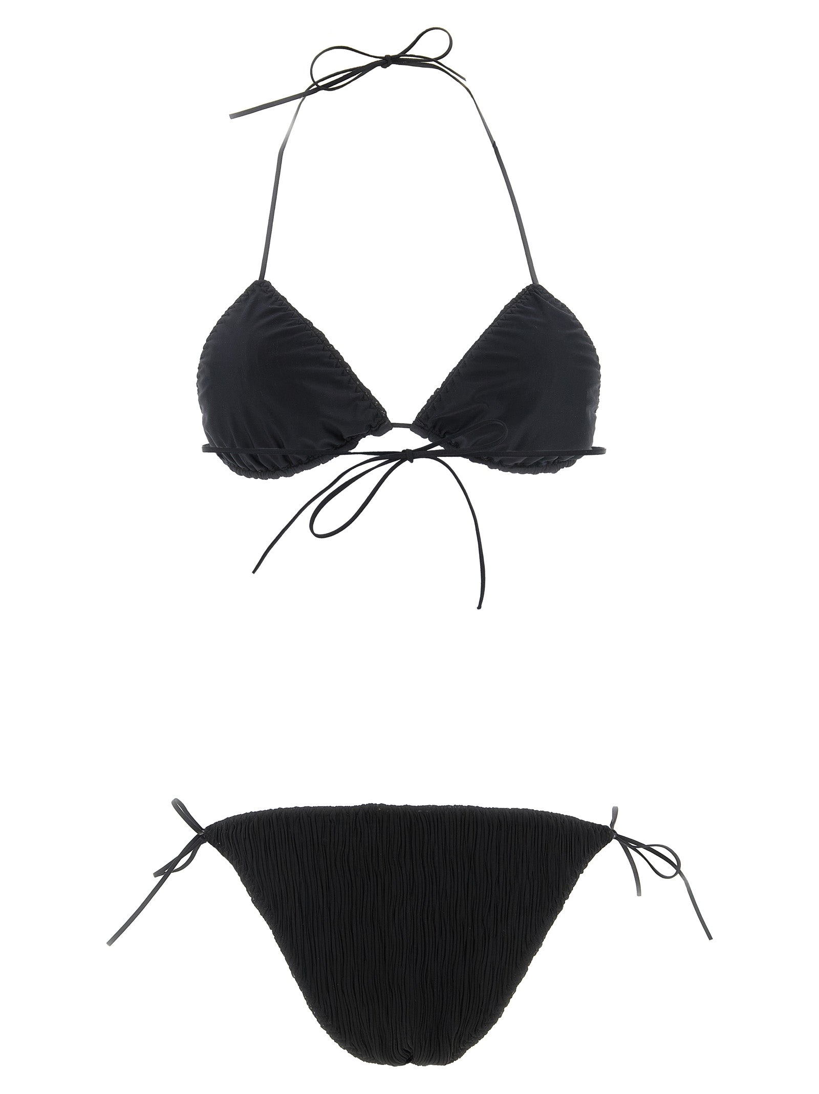 Black Polyester Bikini