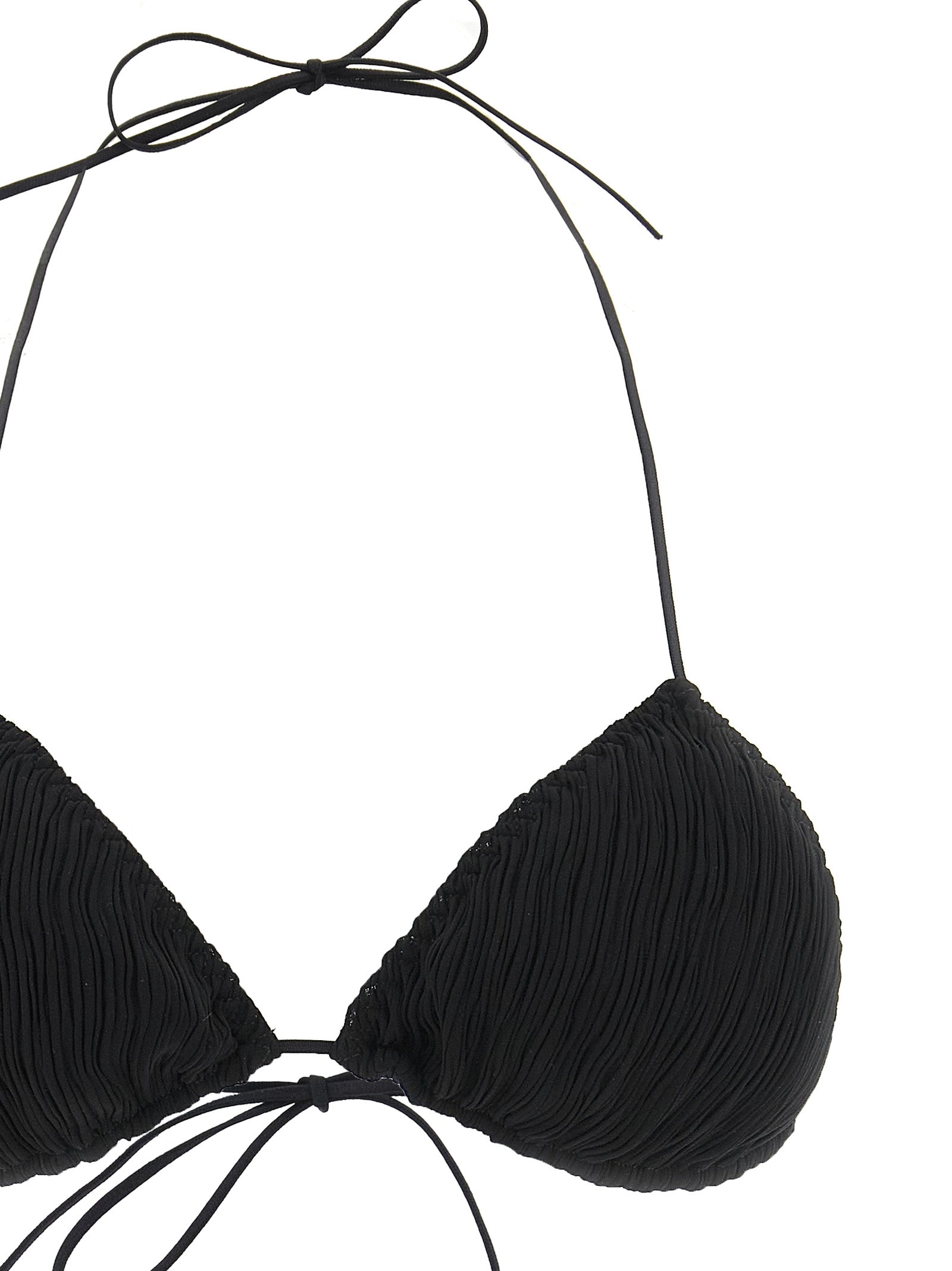 Black Polyester Bikini