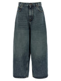 Blue Cotton Relaxed Fit Jeans
