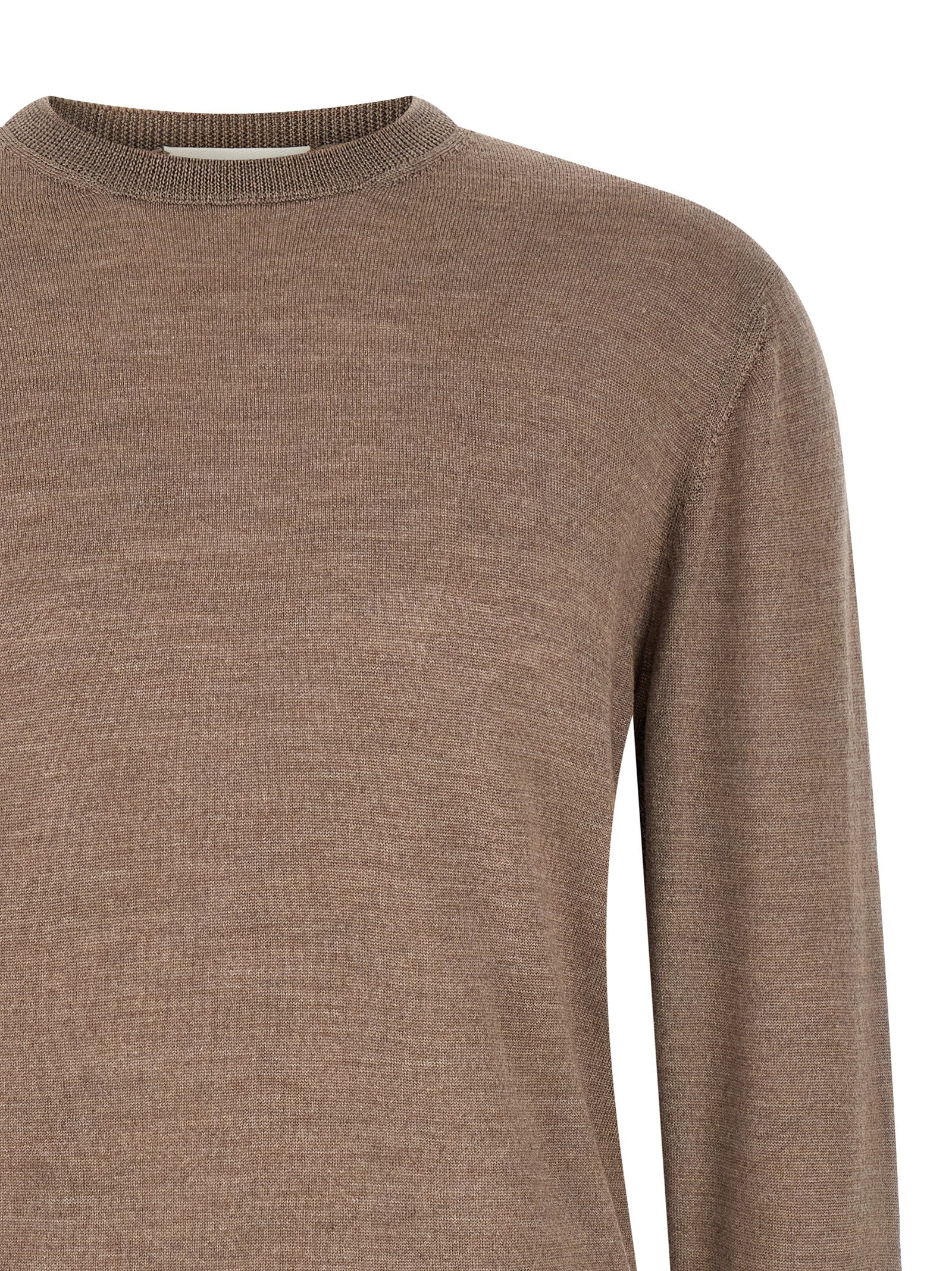 Gray Virgin Wool Cardigan