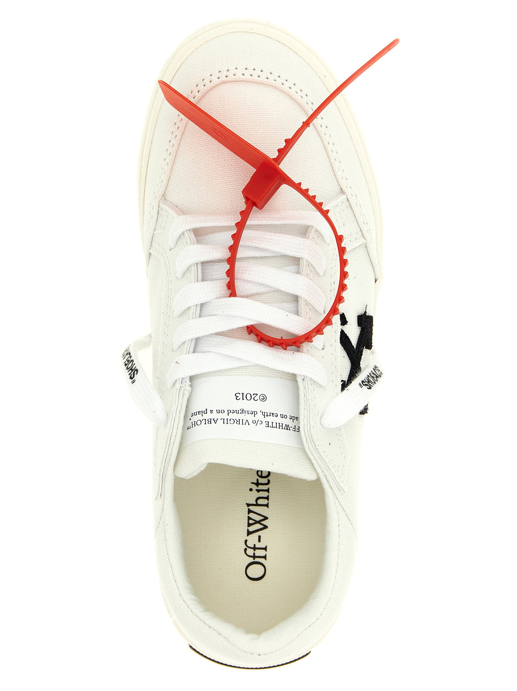 Bicolor Cotton Low Top Sneakers