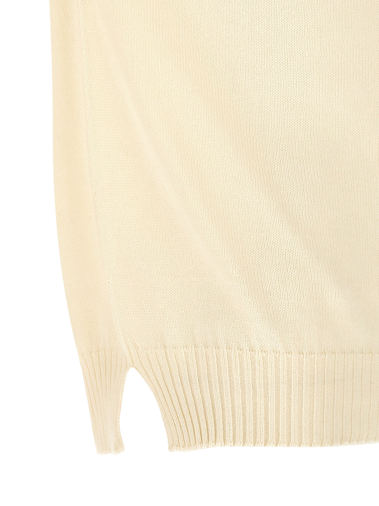 White Cotton Cardigan