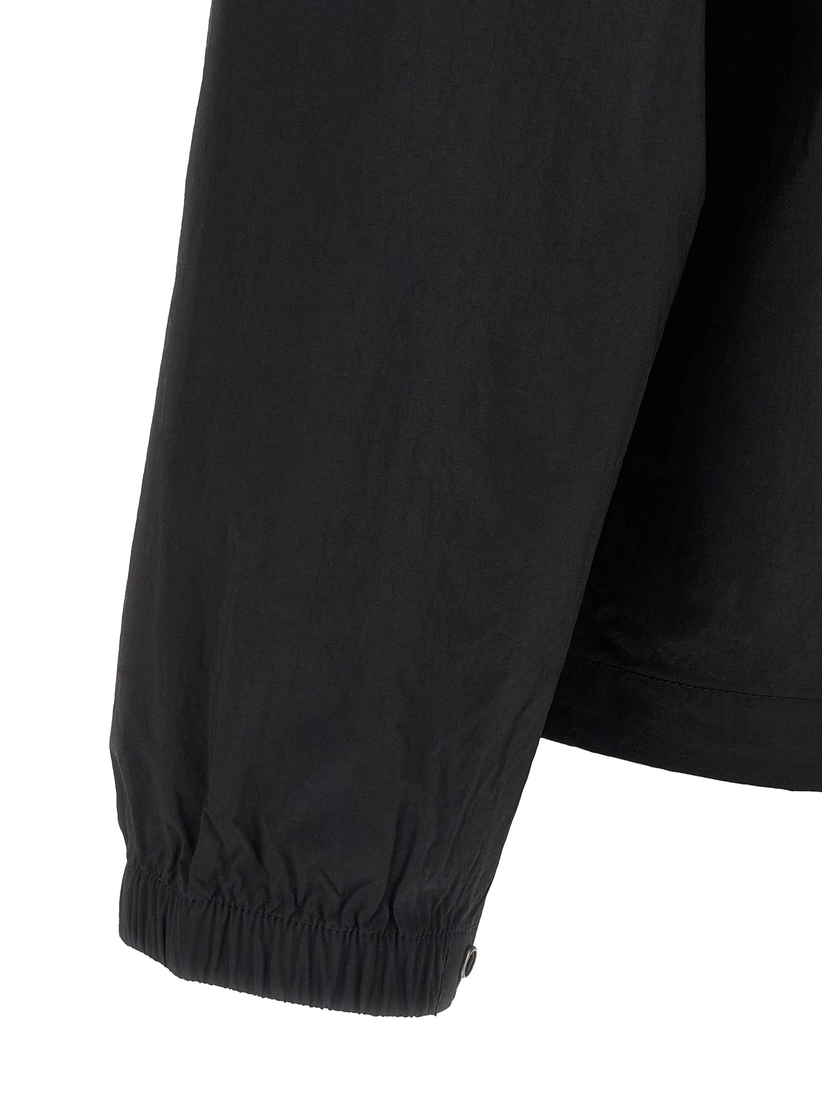 Black Nylon Shell Jacket