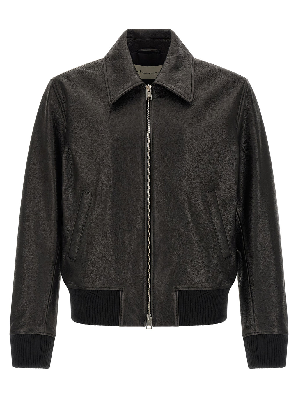 Black Lamb Leather Leather Jacket