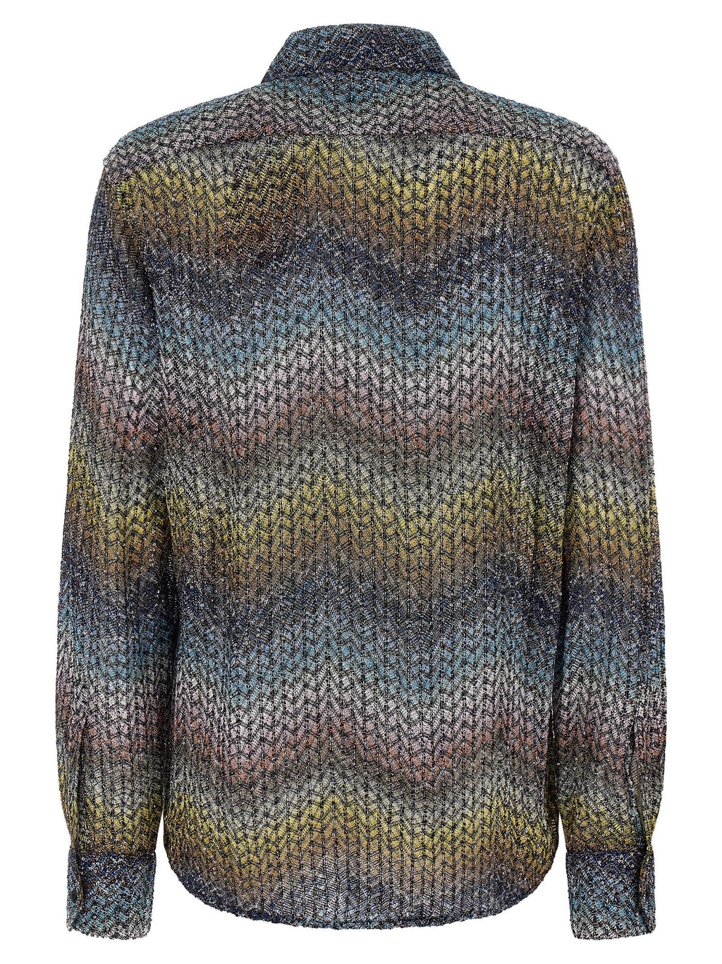 Multicolor Viscose Blouse