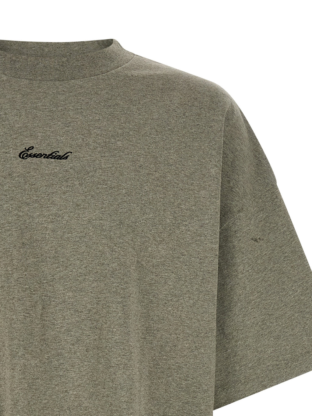 Gray Cotton T-Shirt